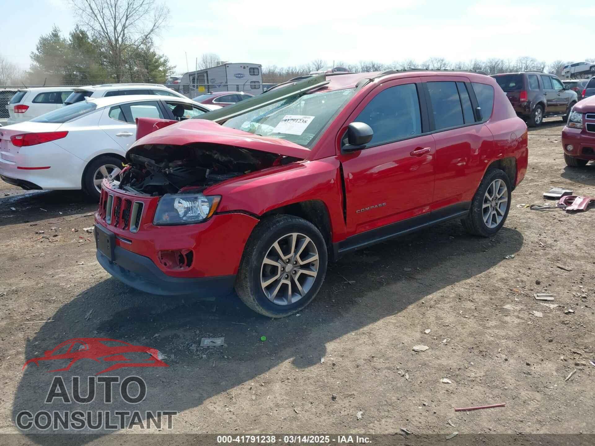 JEEP COMPASS 2017 - 1C4NJDBB8HD101445