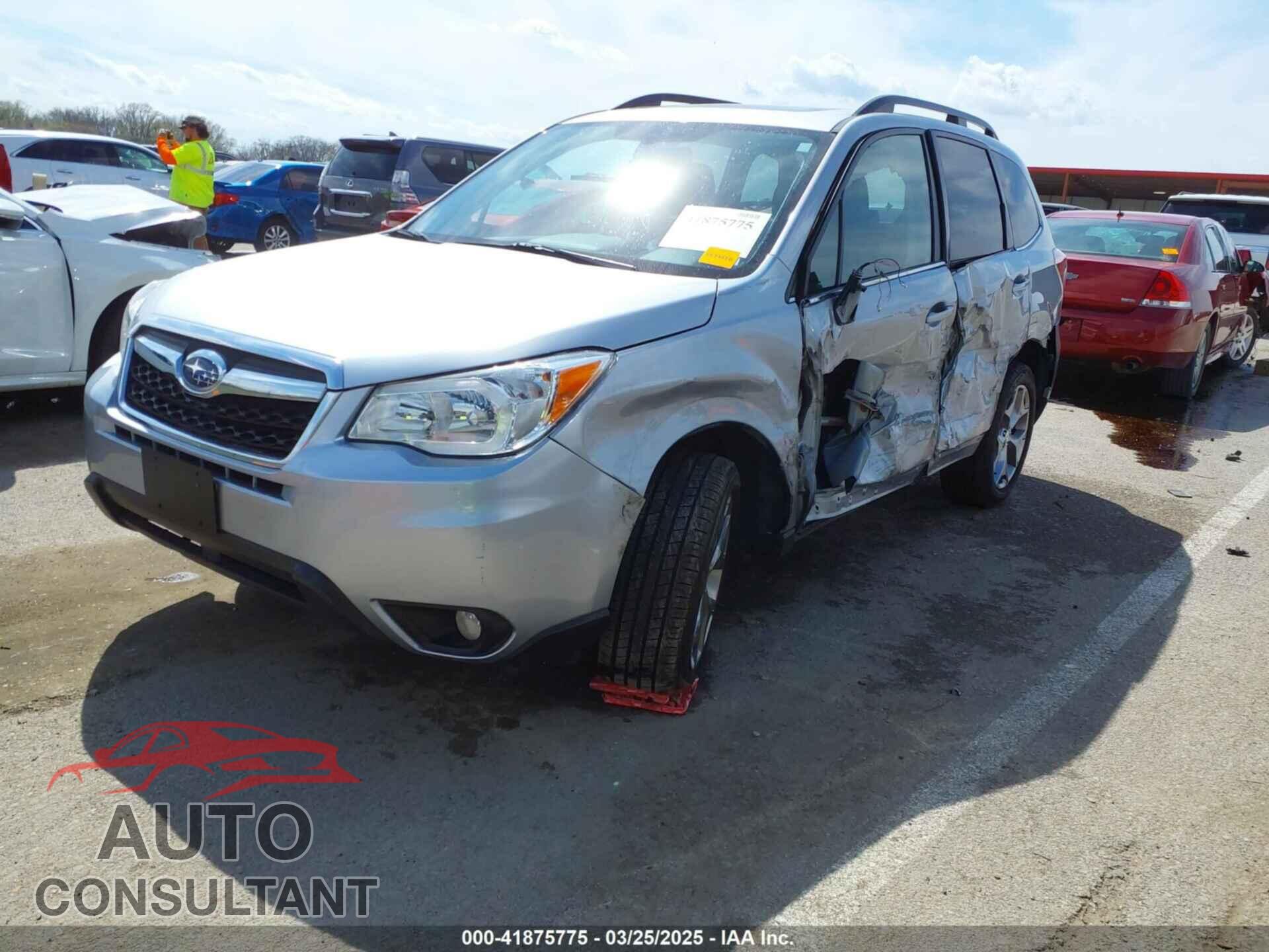 SUBARU FORESTER 2016 - JF2SJAVC8GH493549
