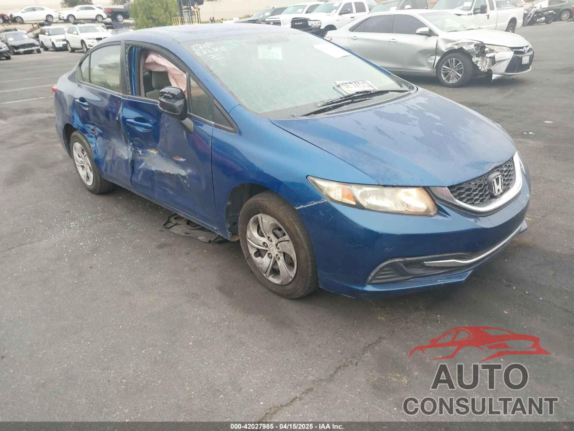 HONDA CIVIC 2013 - 19XFB2F5XDE251091