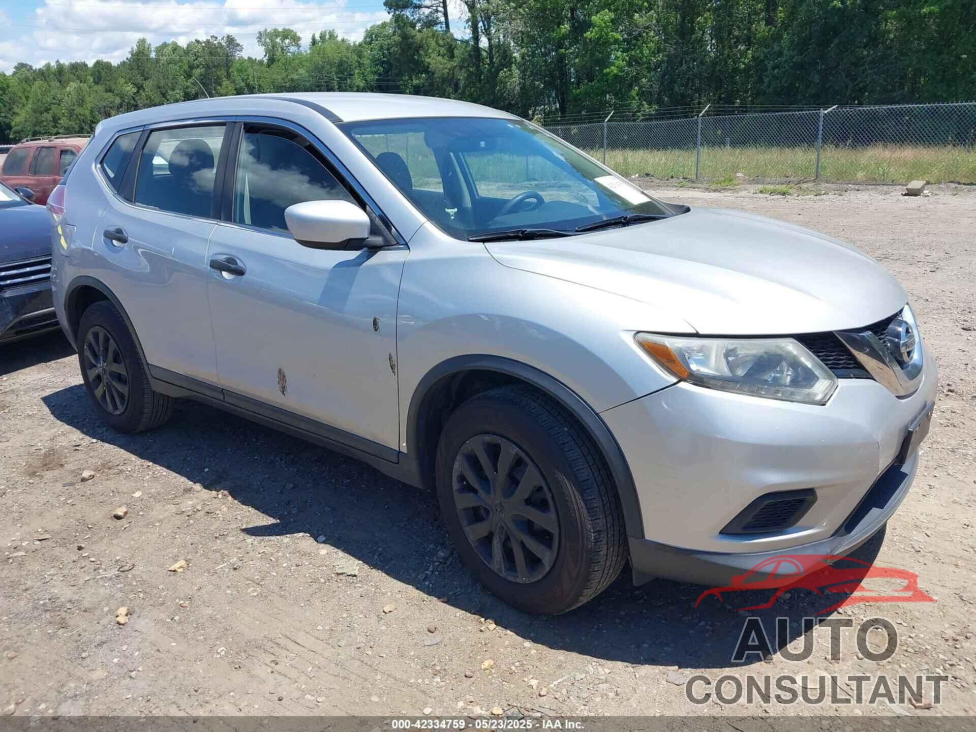 NISSAN ROGUE 2016 - KNMAT2MV2GP686444