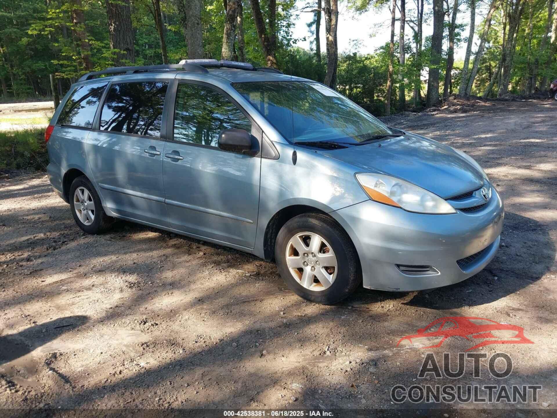 TOYOTA SIENNA 2009 - 5TDZK23CX9S265750