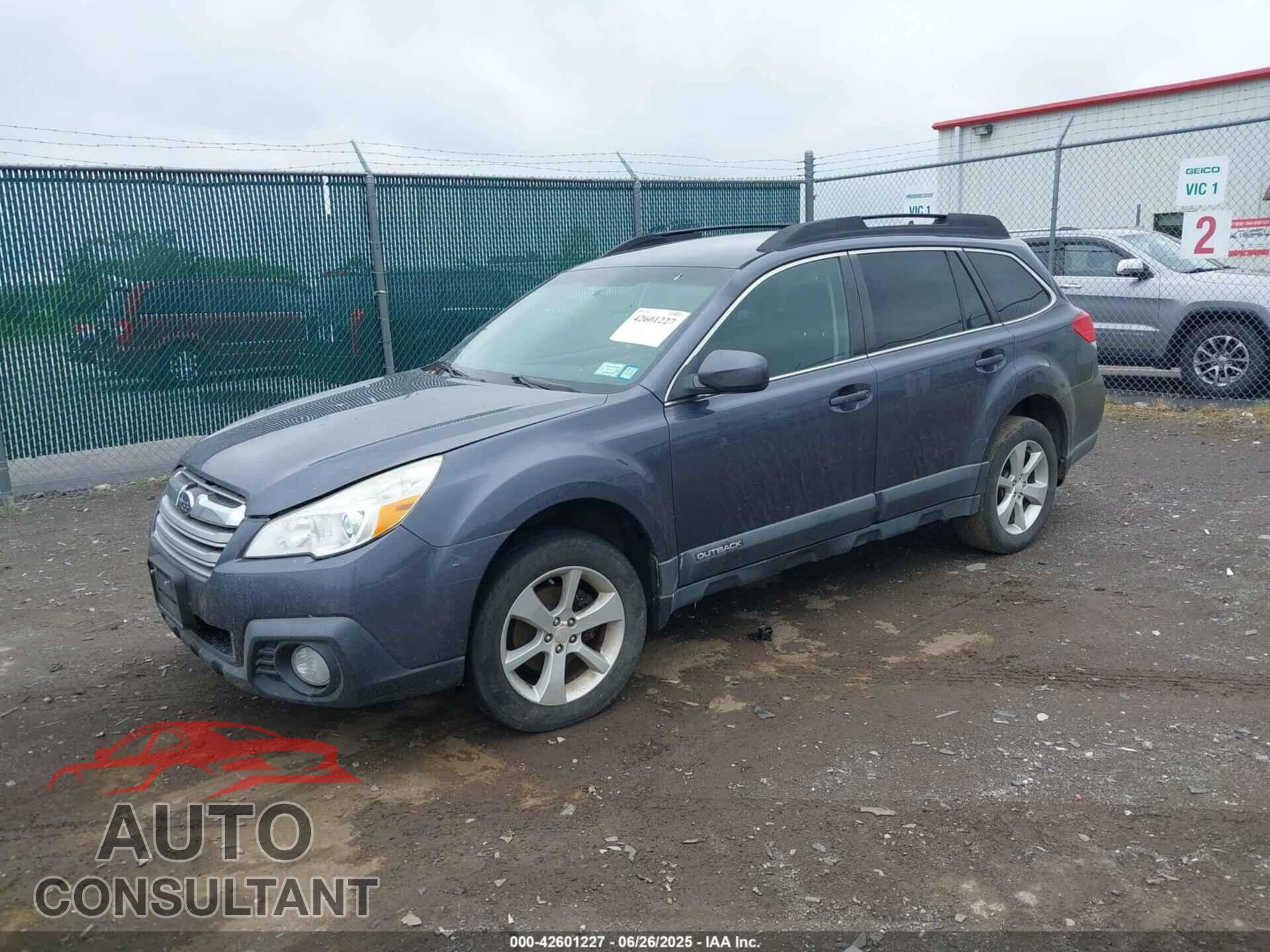 SUBARU OUTBACK 2014 - 4S4BRBCC2E3204381