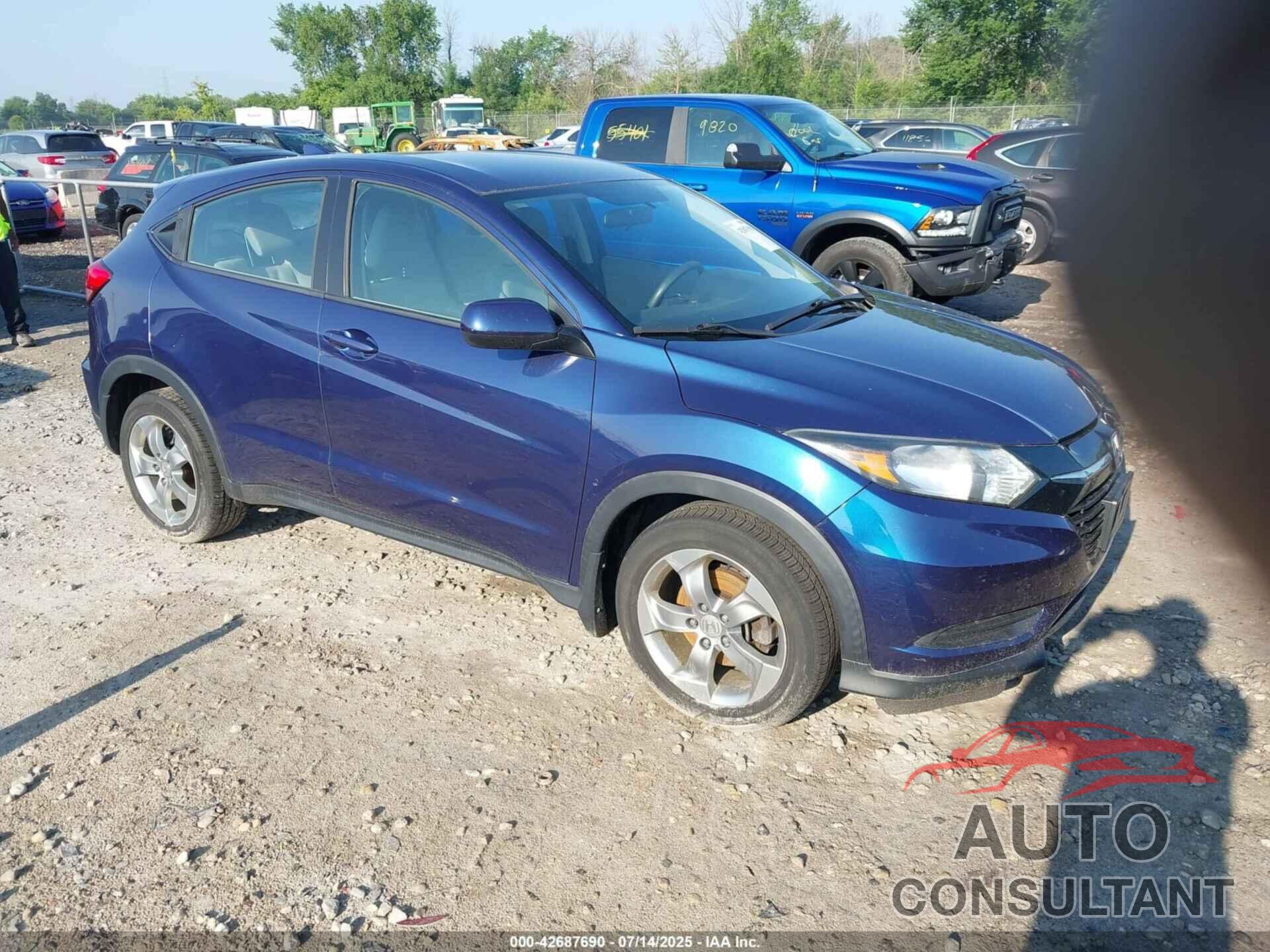 HONDA HR-V 2017 - 3CZRU6H38HG700332