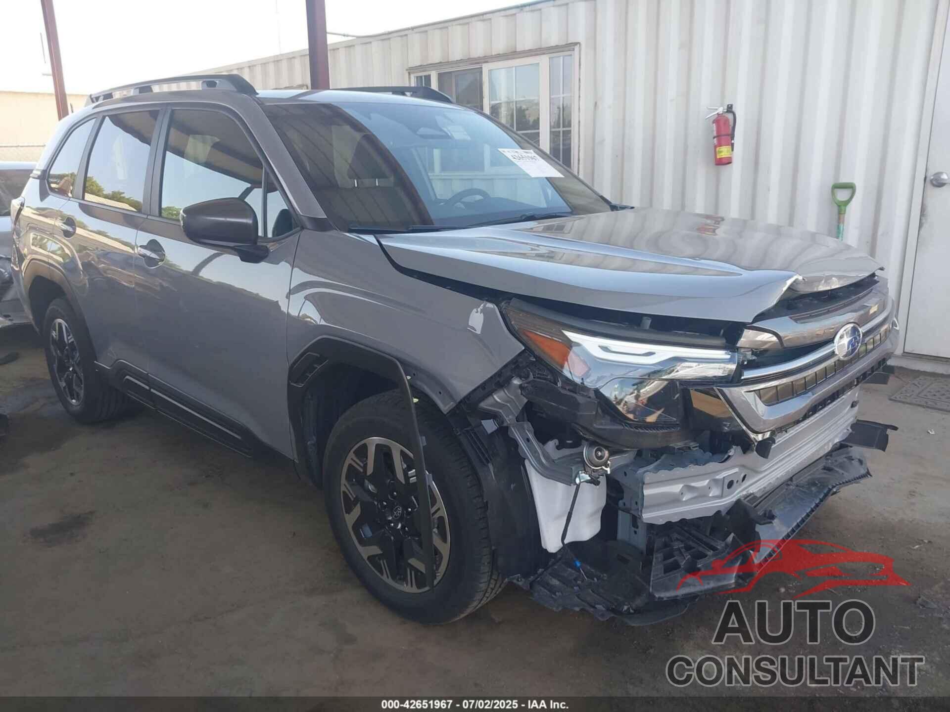 SUBARU FORESTER 2025 - JF2SLDBC8SH531158