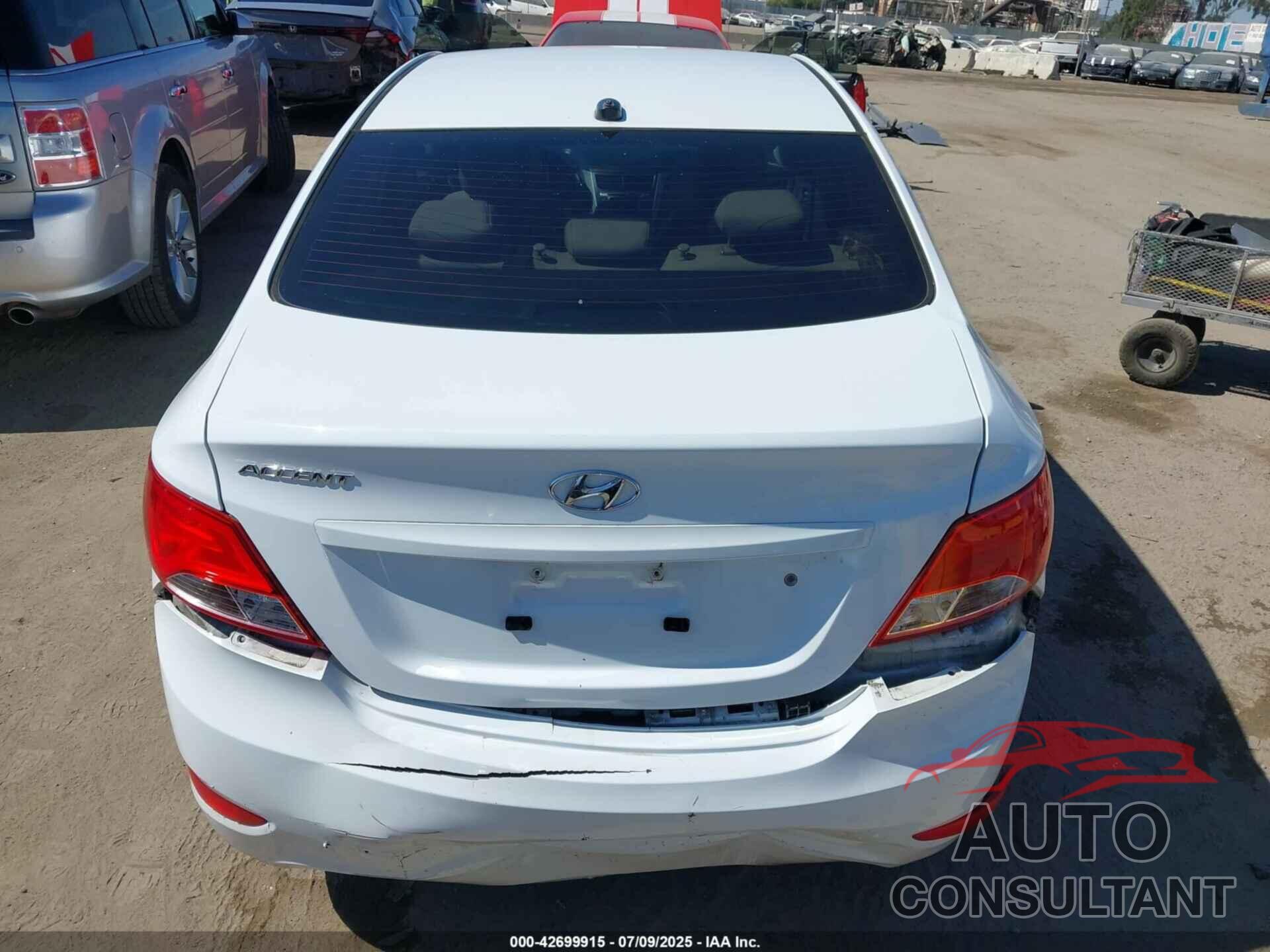 HYUNDAI ACCENT 2016 - KMHCT4AE2GU160871