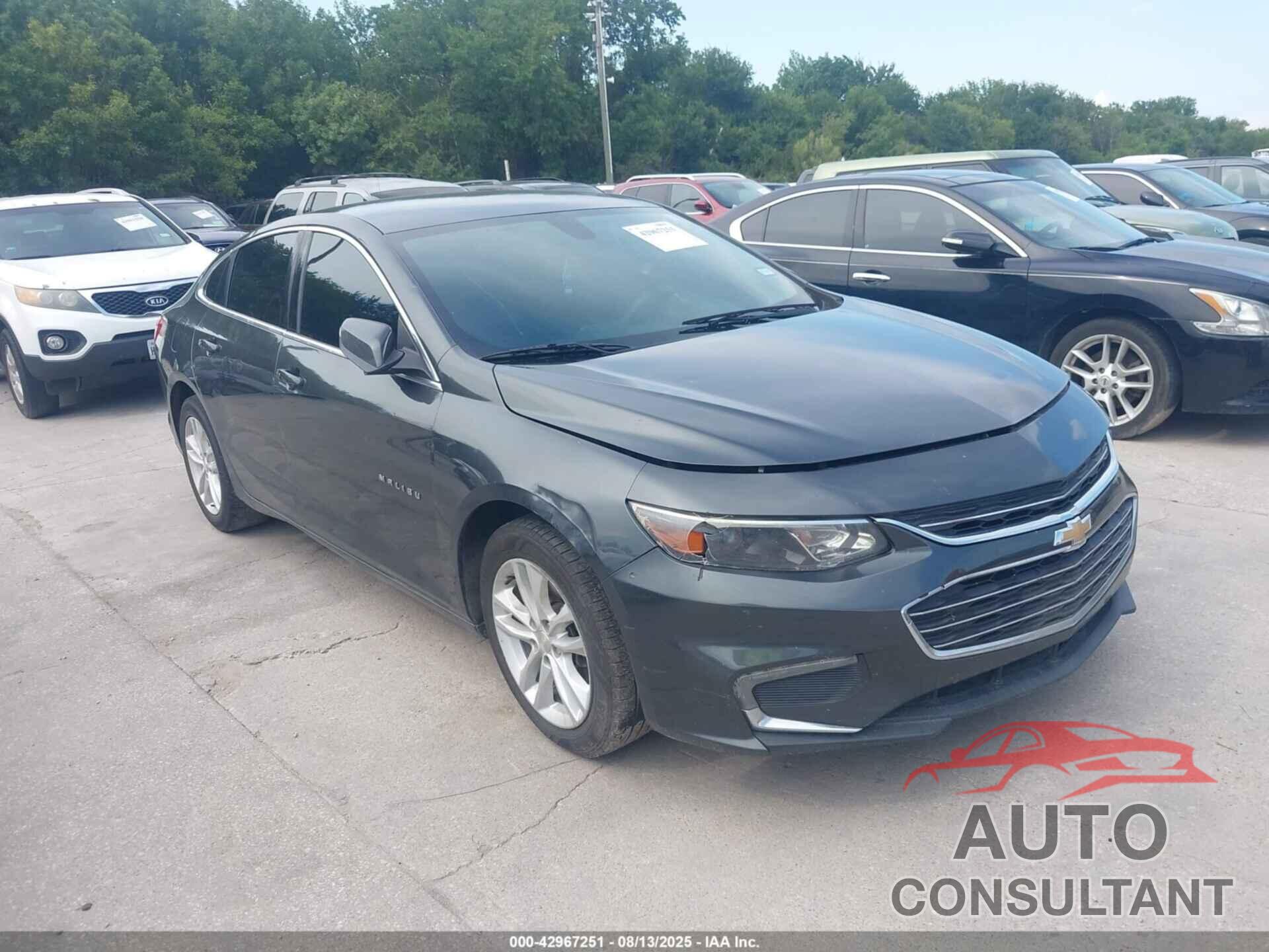 CHEVROLET MALIBU 2017 - 1G1ZE5ST7HF174615