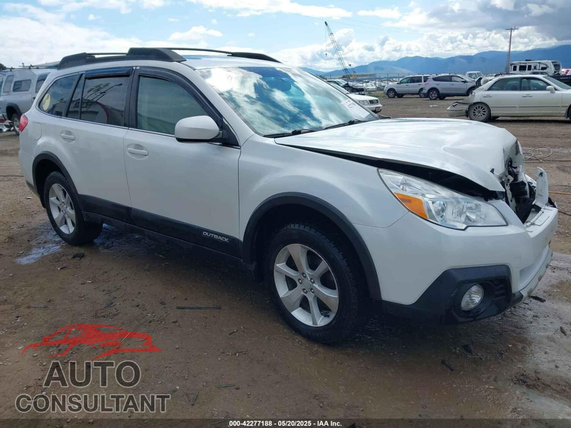 SUBARU OUTBACK 2014 - 4S4BRBLC9E3249429