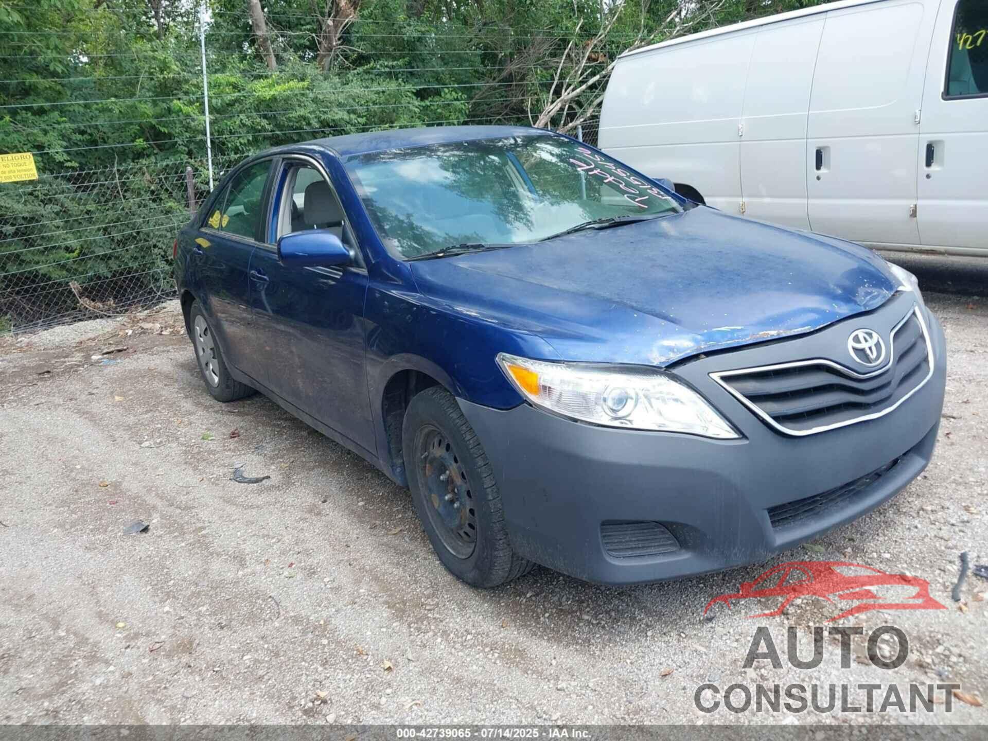 TOYOTA CAMRY 2010 - 4T4BF3EK3AR043620