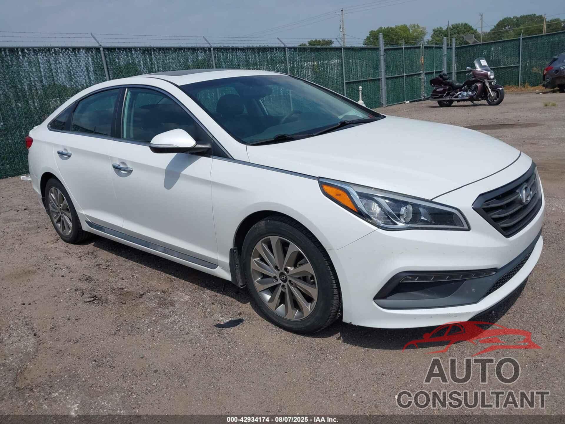 HYUNDAI SONATA 2017 - 5NPE34AF9HH474549