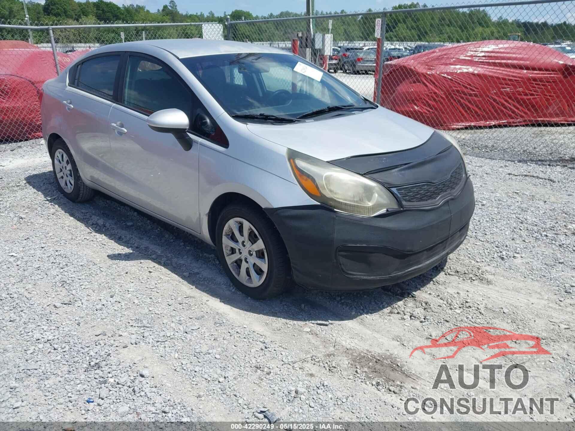 KIA RIO 2012 - KNADN4A35C6090506