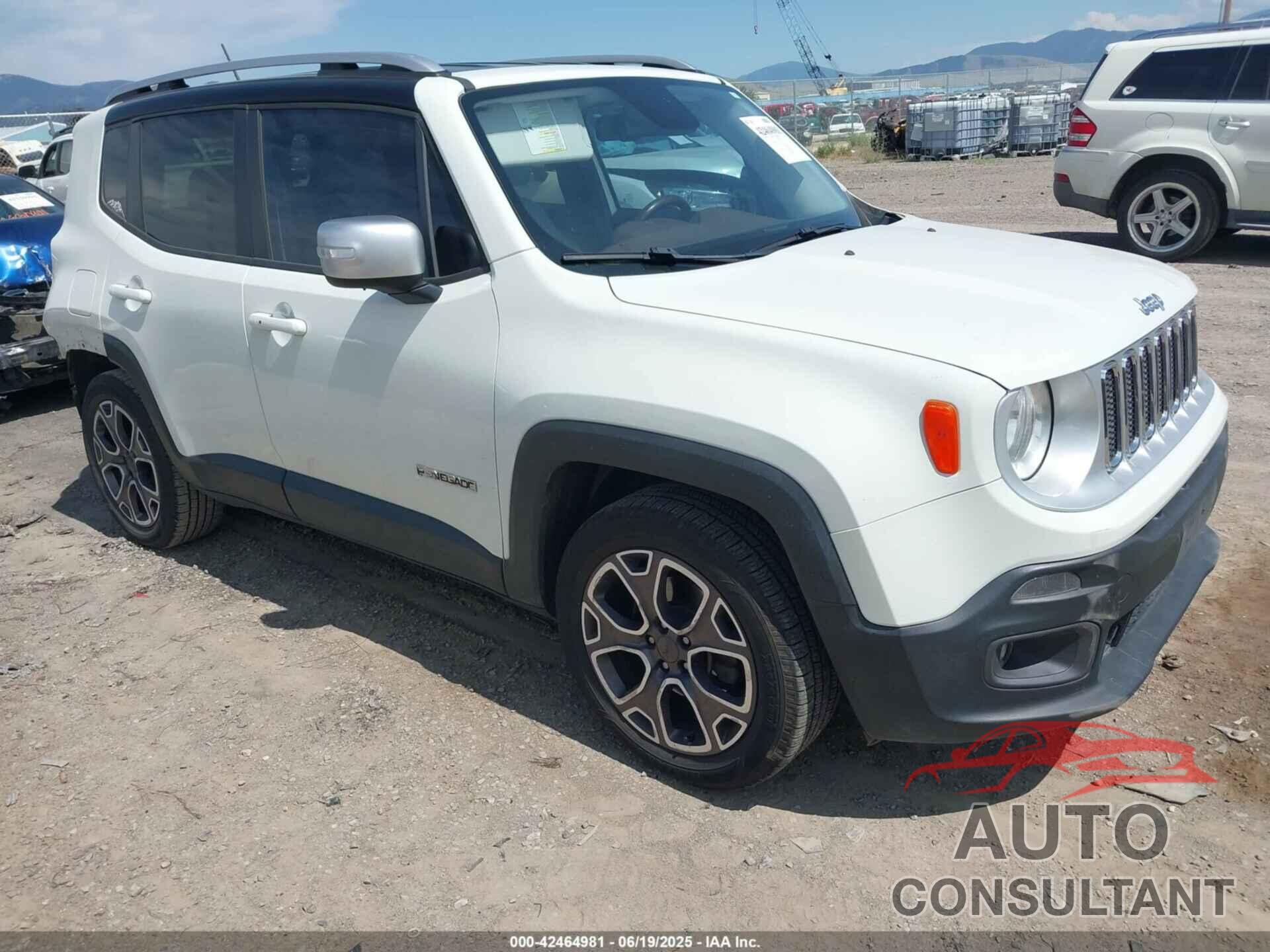 JEEP RENEGADE 2016 - ZACCJADT4GPC89599