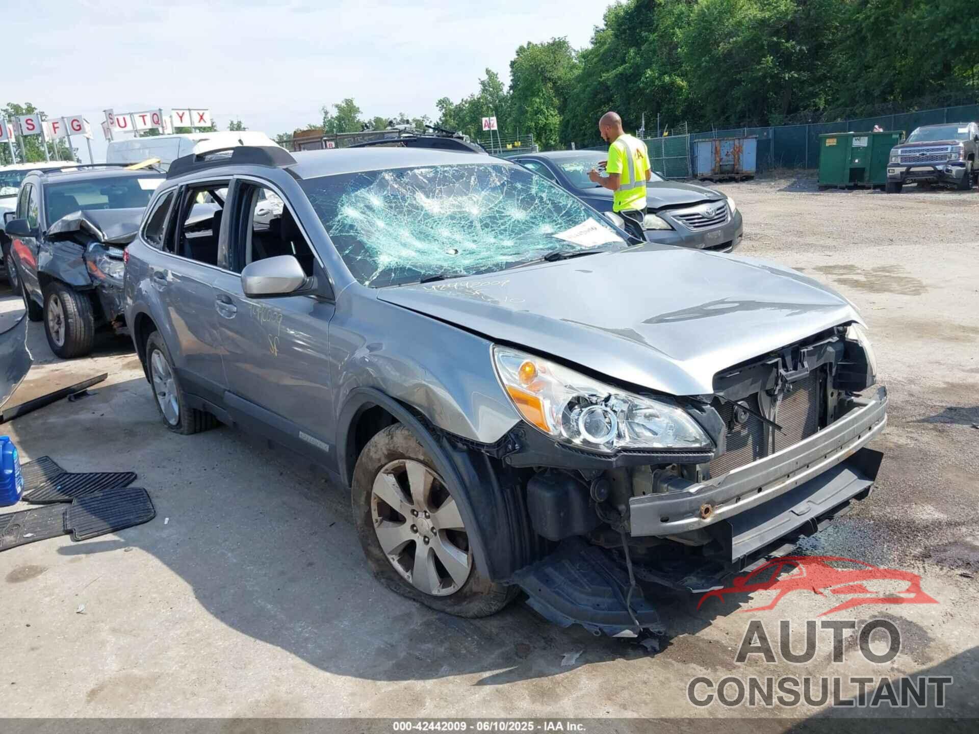 SUBARU OUTBACK 2011 - 4S4BRBCC8B3398149