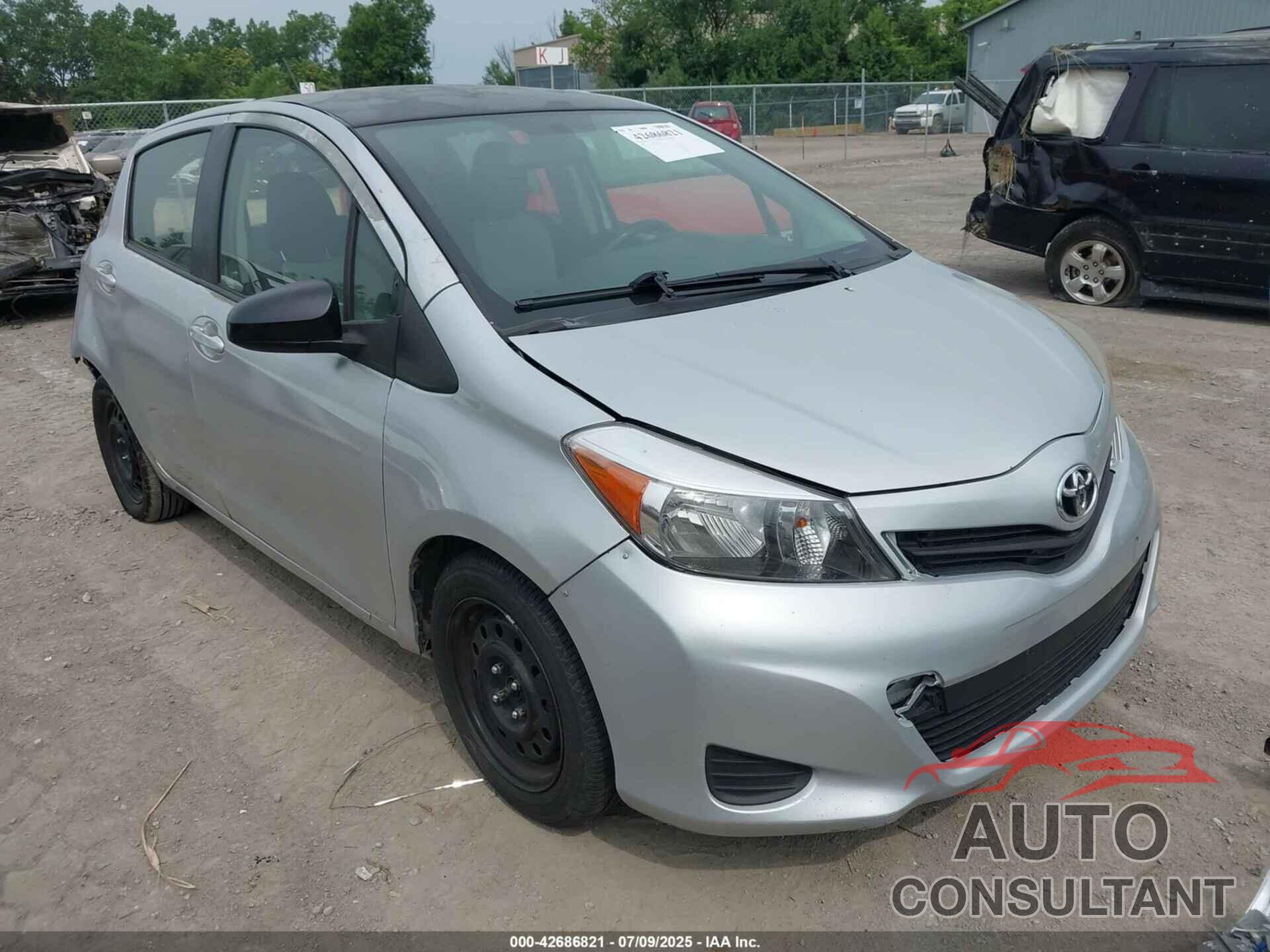 TOYOTA YARIS 2012 - JTDKTUD3XCD502538