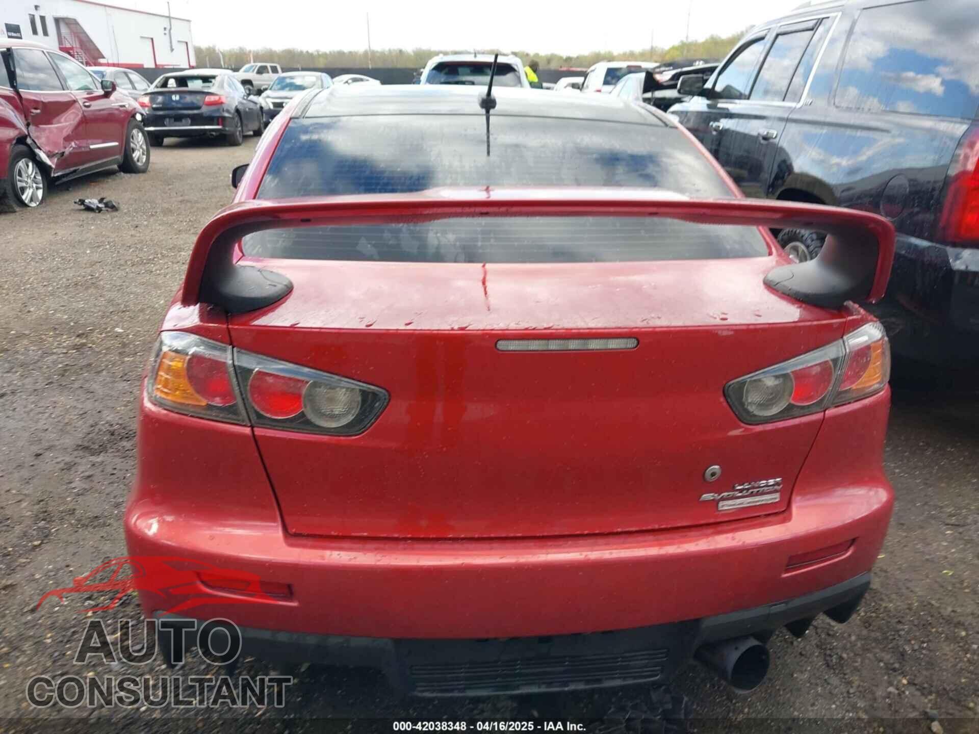 MITSUBISHI LANCER EVOLUTION 2015 - JA32W7FV9FU028768