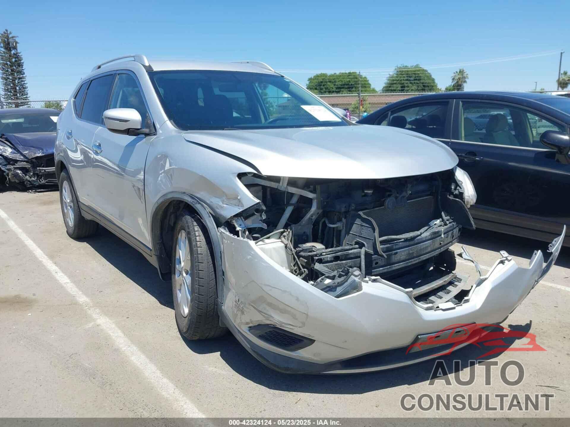NISSAN ROGUE 2016 - KNMAT2MT5GP605127
