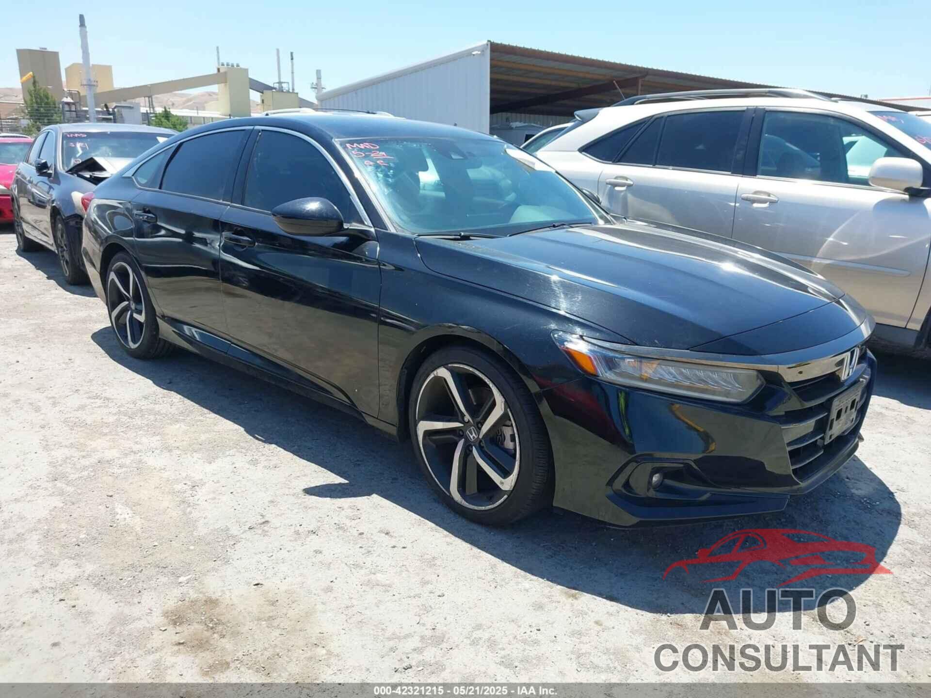 HONDA ACCORD 2021 - 1HGCV1F39MA088313