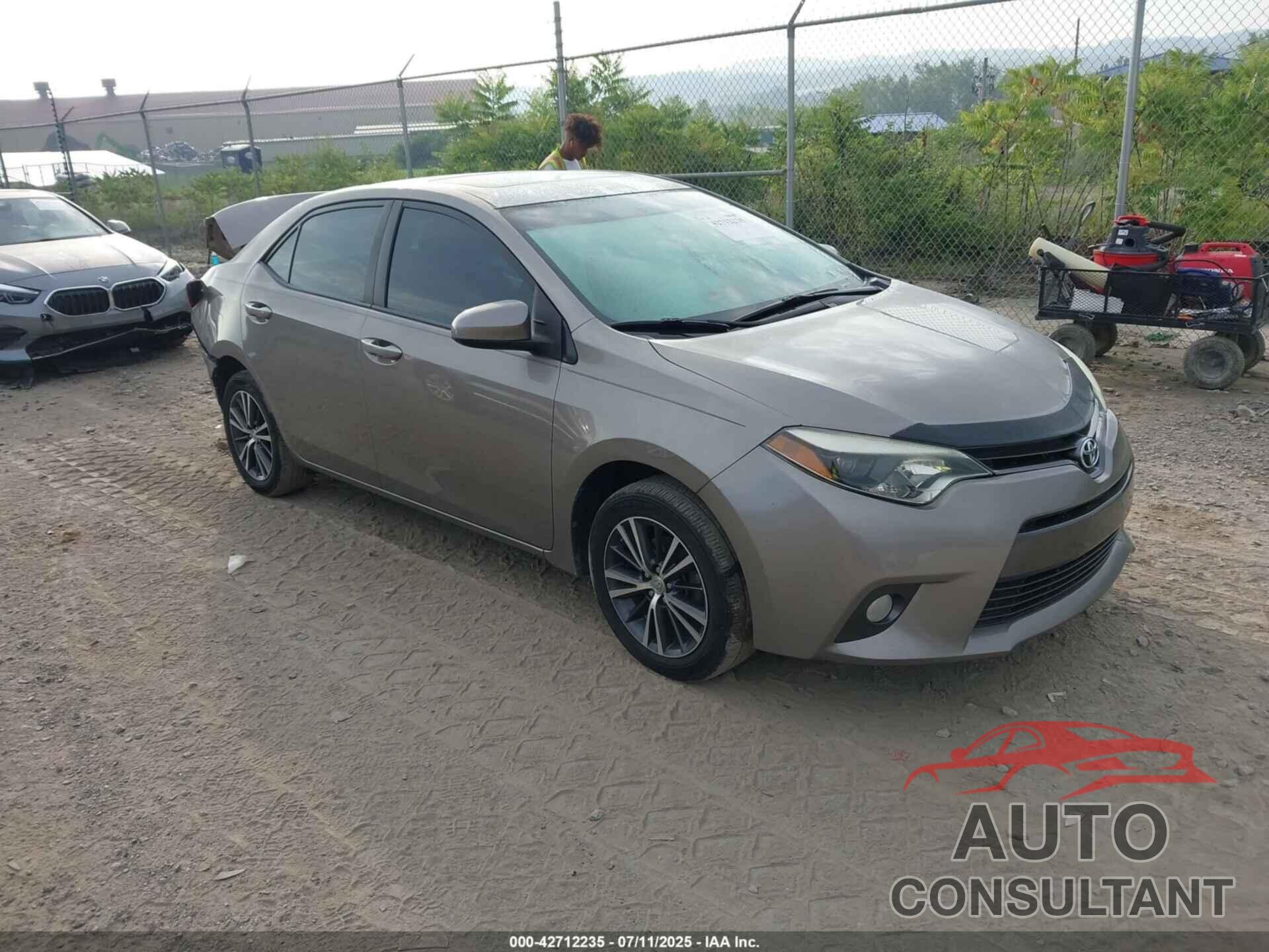 TOYOTA COROLLA 2016 - 2T1BURHE9GC692115