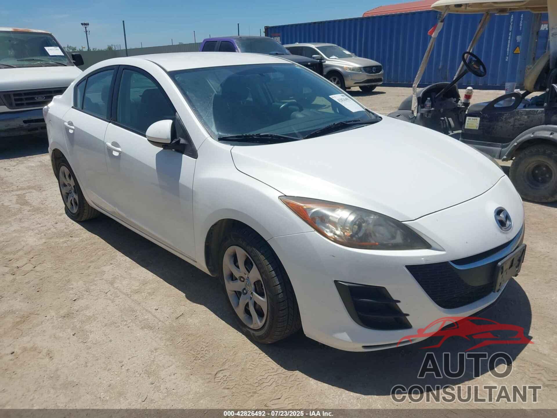MAZDA MAZDA3 2010 - JM1BL1SF5A1239482