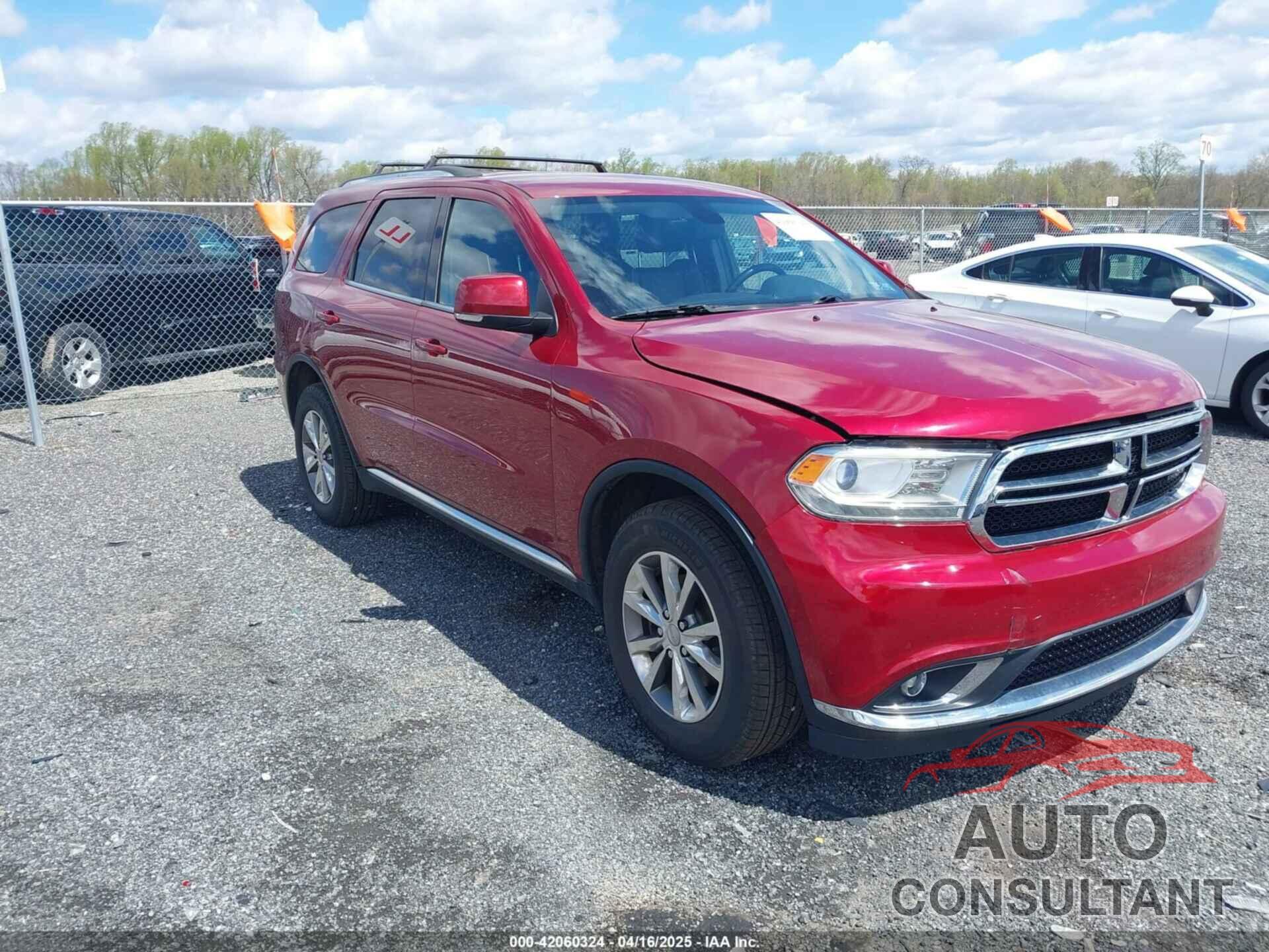 DODGE DURANGO 2015 - 1C4RDJDG1FC132989