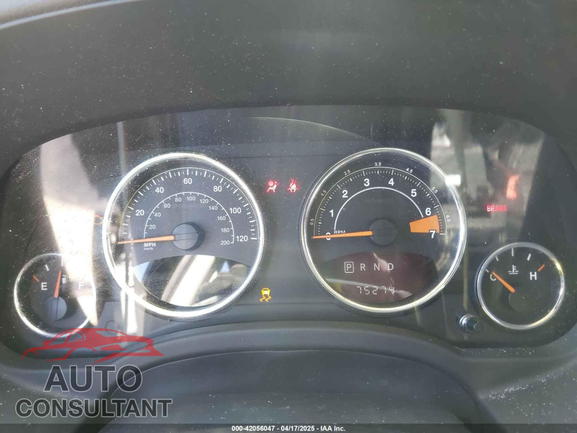JEEP COMPASS 2017 - 1C4NJDEB5HD139534