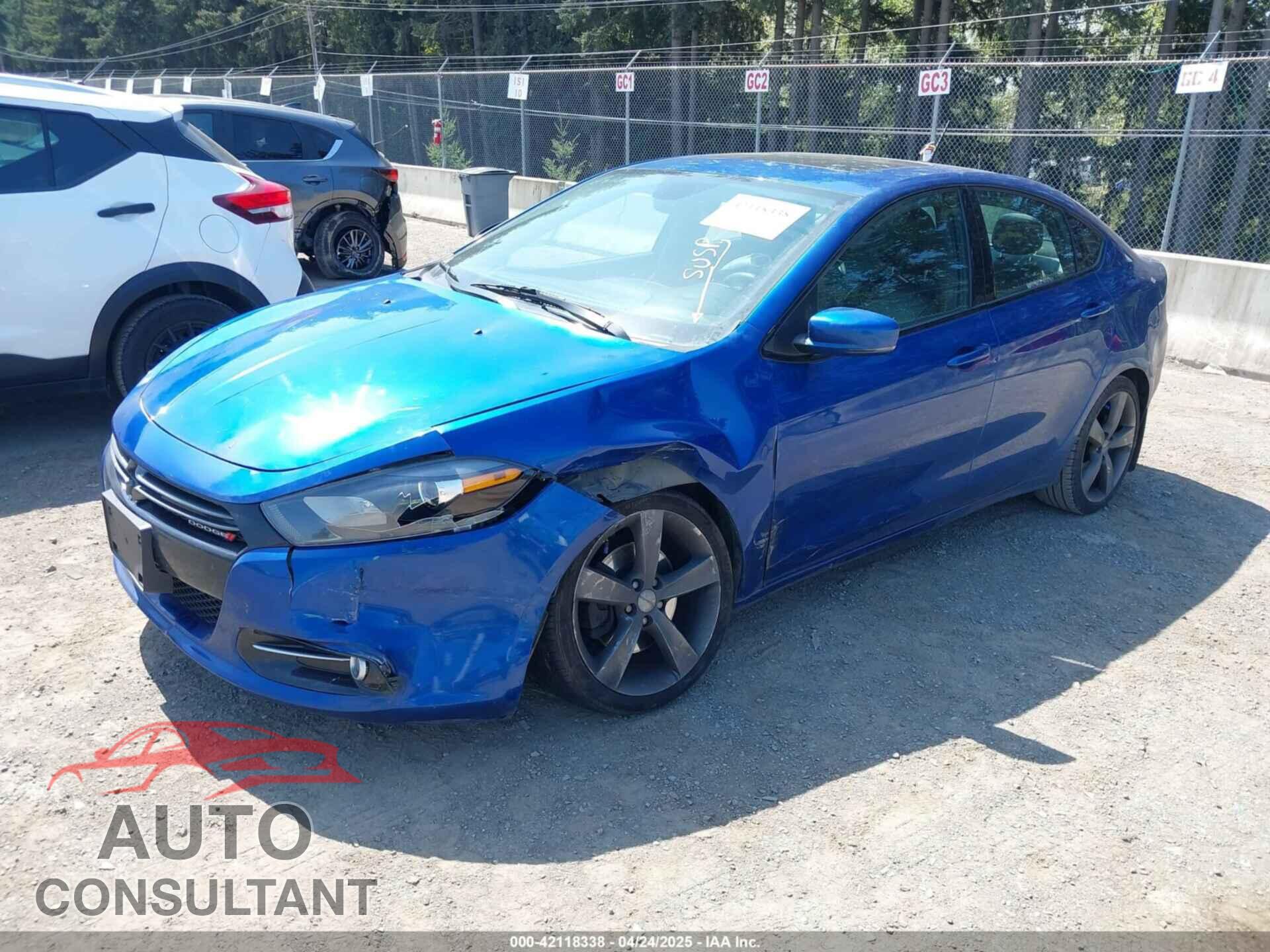 DODGE DART 2014 - 1C3CDFEBXED826535