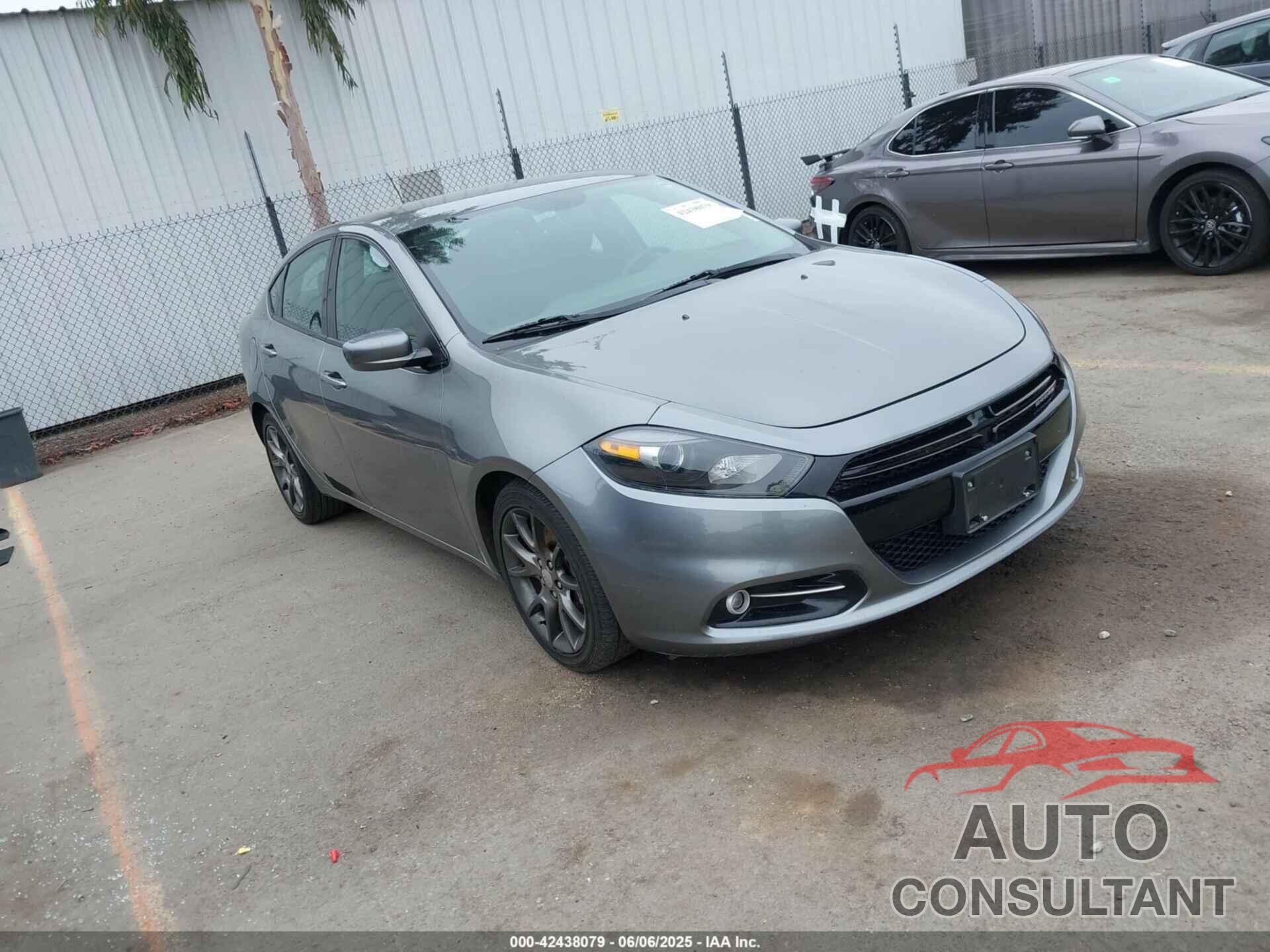 DODGE DART 2013 - 1C3CDFBA8DD323600
