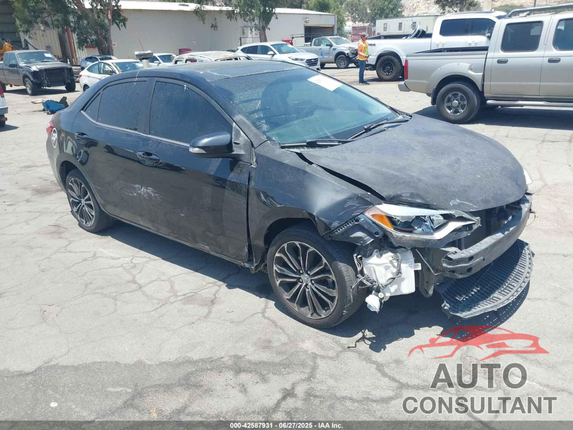 TOYOTA COROLLA 2014 - 5YFBURHE7EP136852