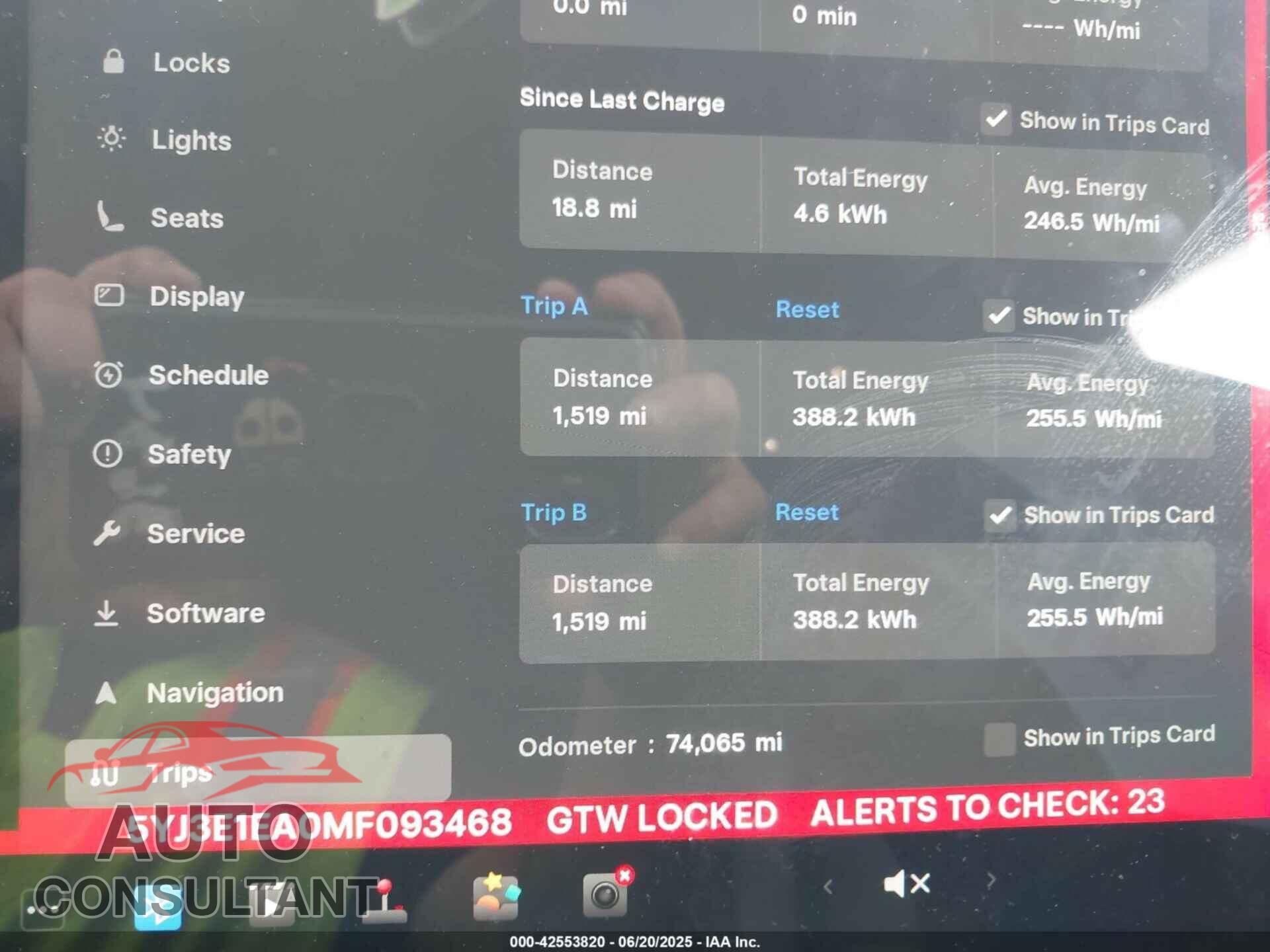 TESLA MODEL 3 2021 - 5YJ3E1EA0MF093468