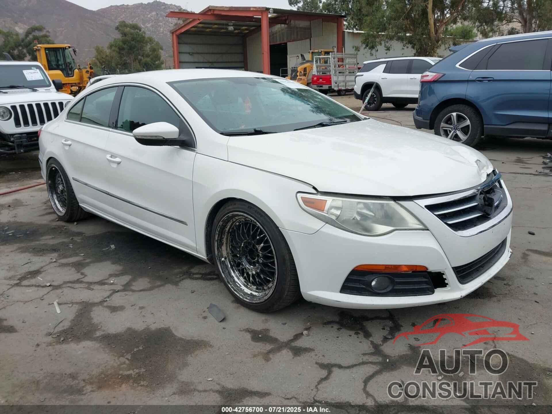 VOLKSWAGEN CC 2010 - WVWMP7AN6AE556589