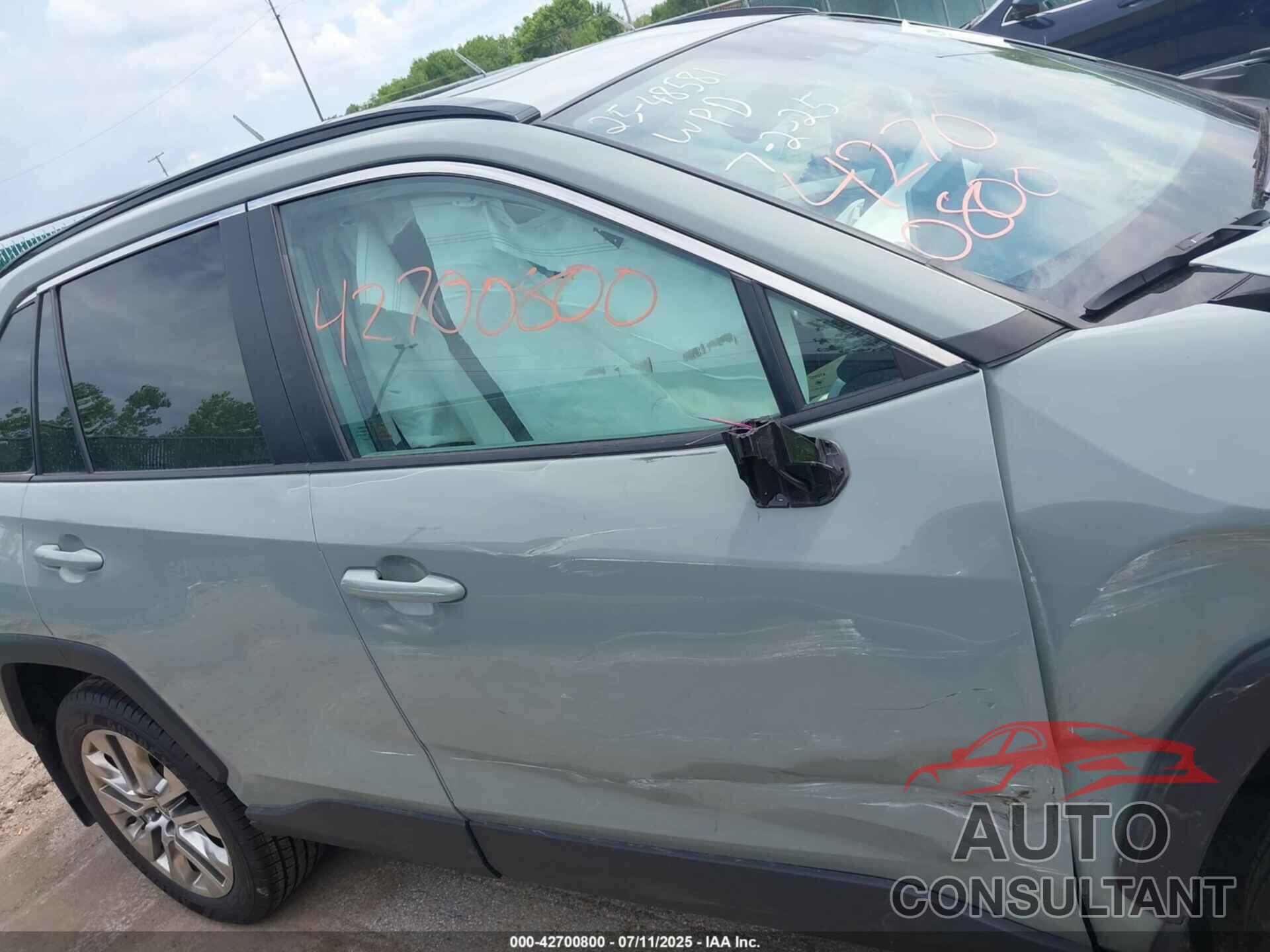 TOYOTA RAV4 2021 - 2T3A1RFV3MW247264