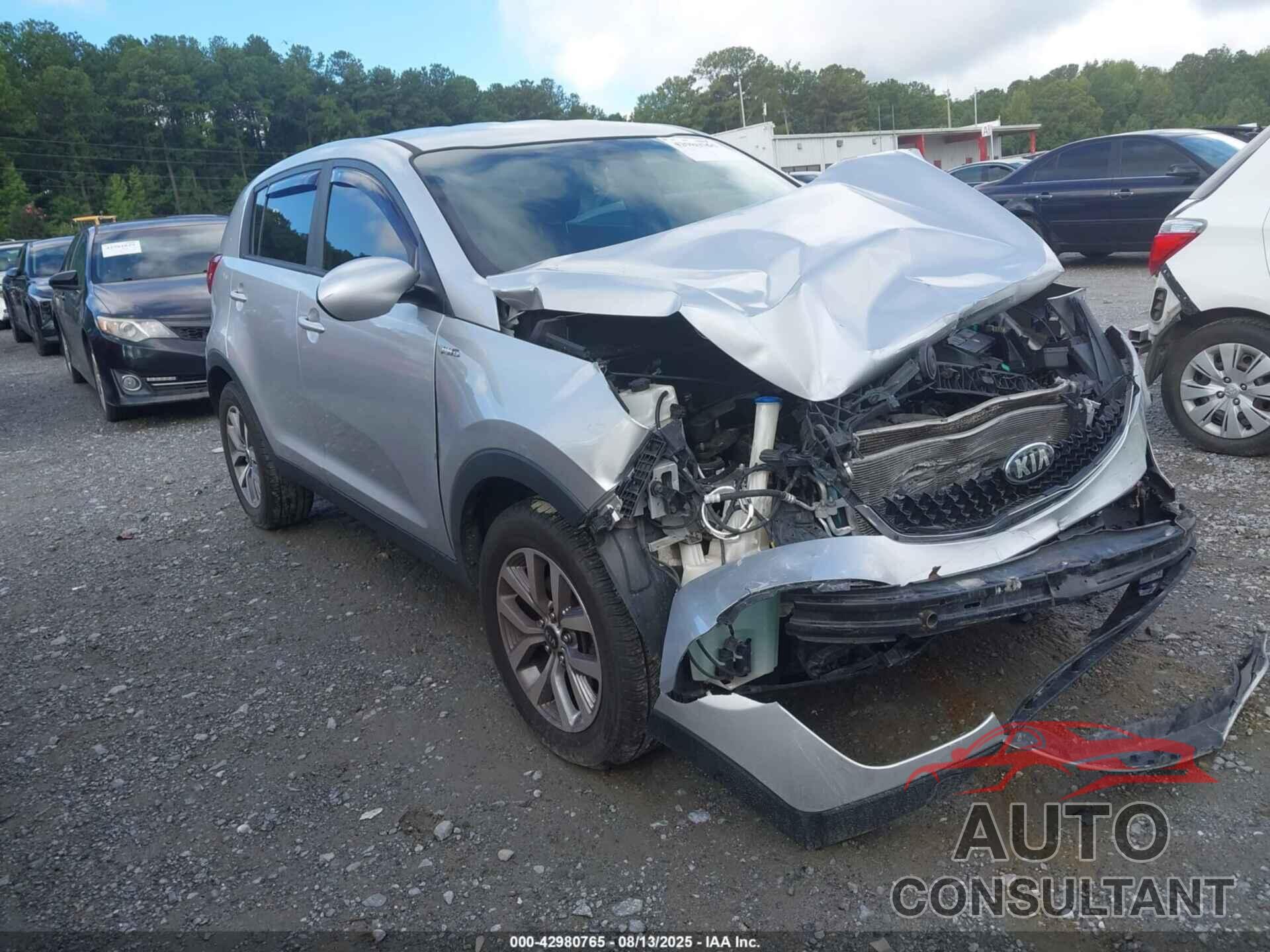 KIA SPORTAGE 2016 - KNDPBCAC0G7881013