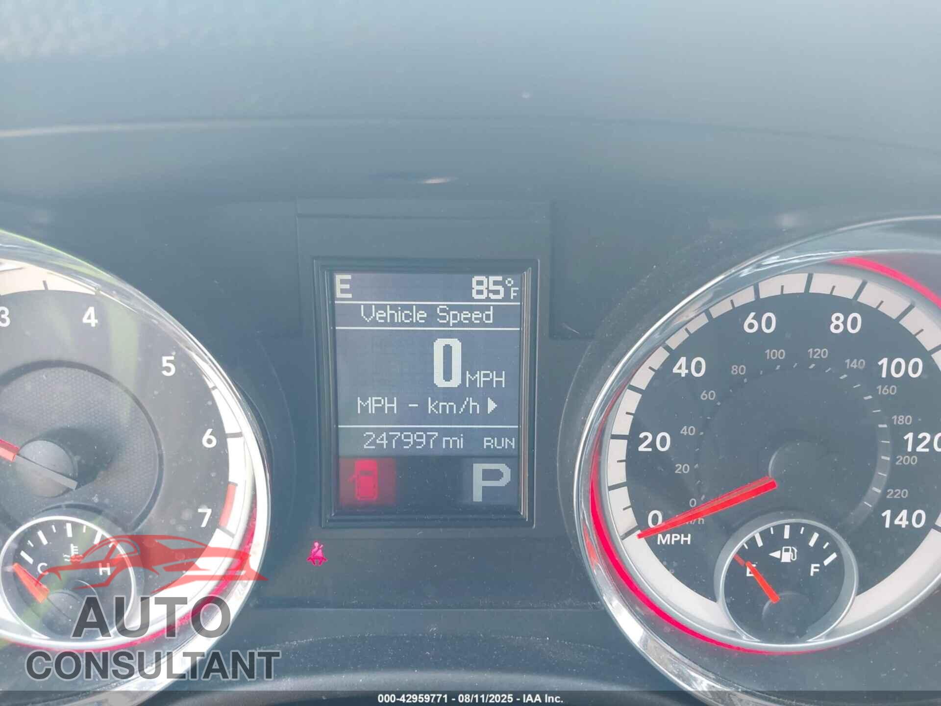 DODGE DURANGO 2013 - 1C4RDJEG1DC681085