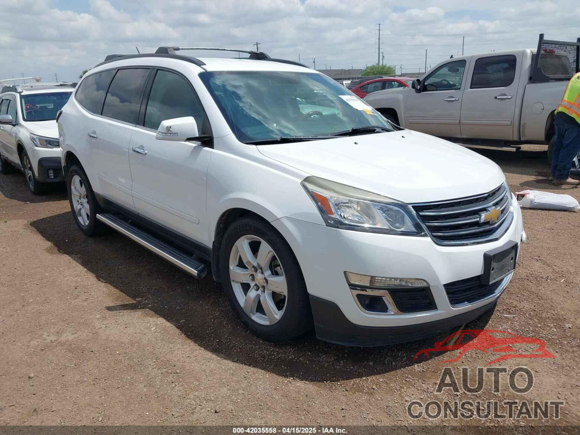 CHEVROLET TRAVERSE 2016 - 1GNKRGKDXGJ309316