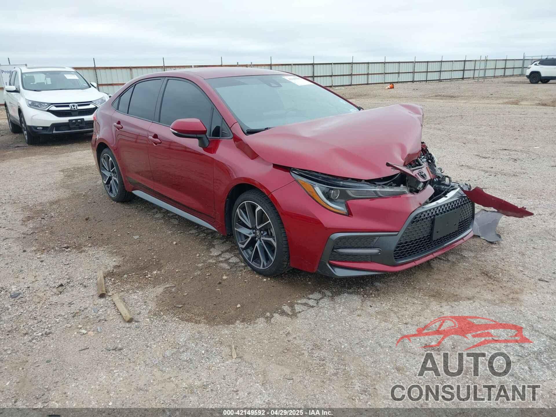 TOYOTA COROLLA 2022 - JTDS4MCE8NJ091547