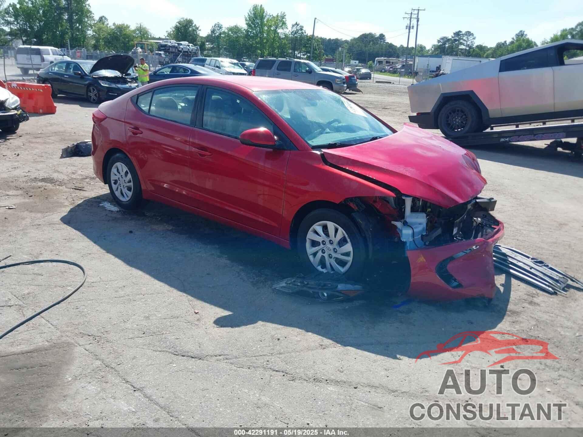 HYUNDAI ELANTRA 2018 - 5NPD74LF8JH354440