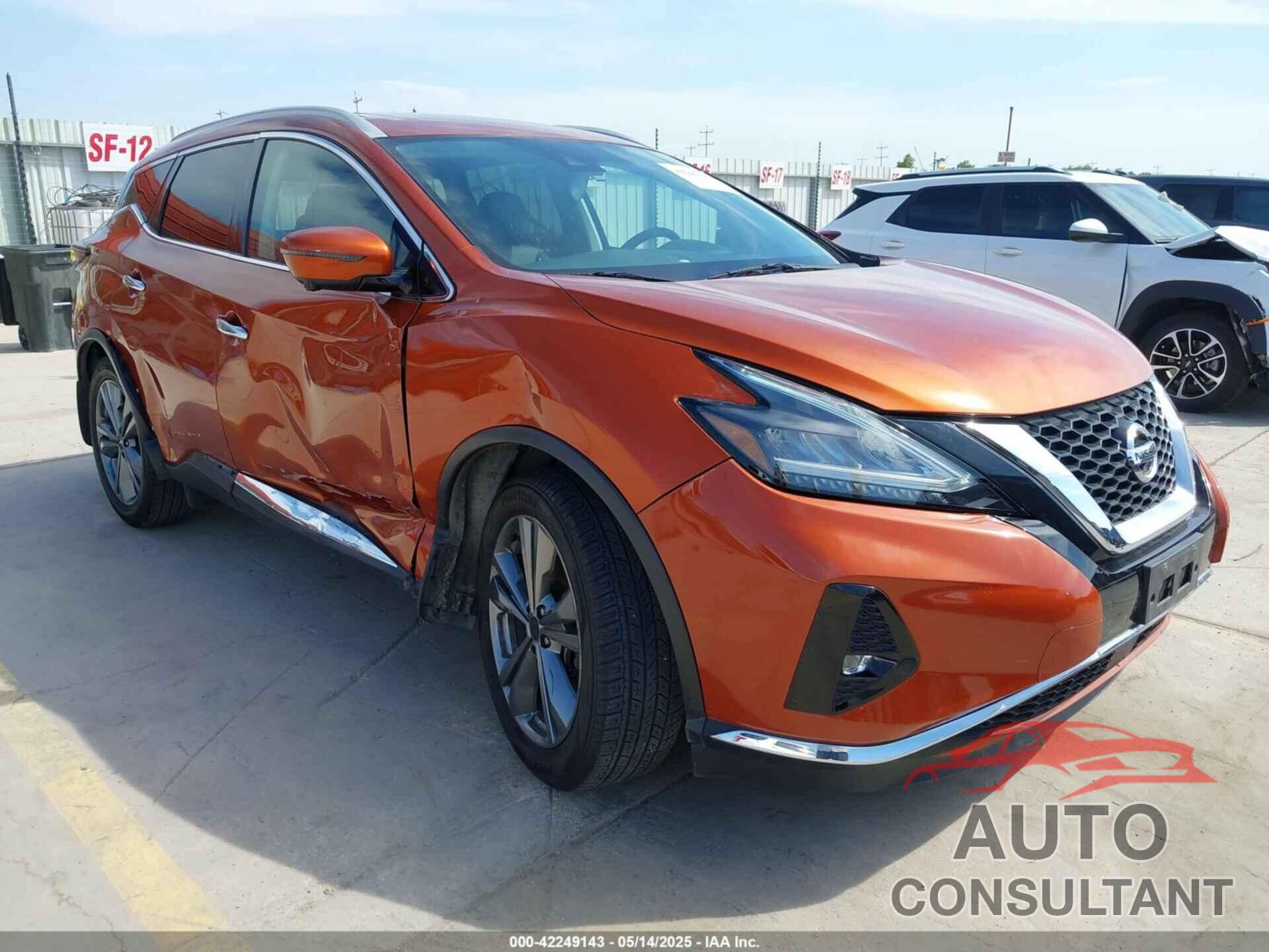 NISSAN MURANO 2019 - 5N1AZ2MJ8KN149749