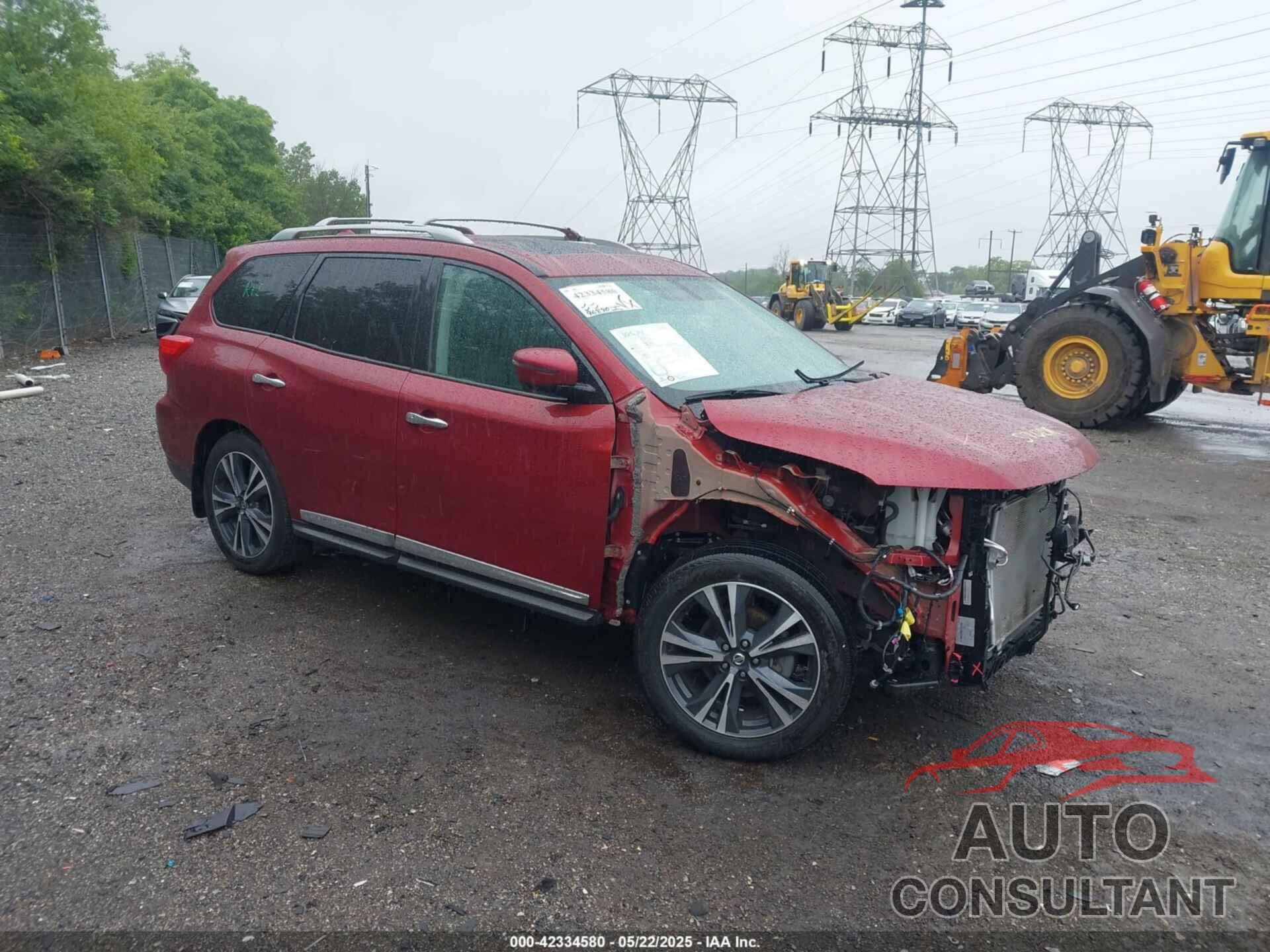 NISSAN PATHFINDER 2019 - 5N1DR2MM9KC633612