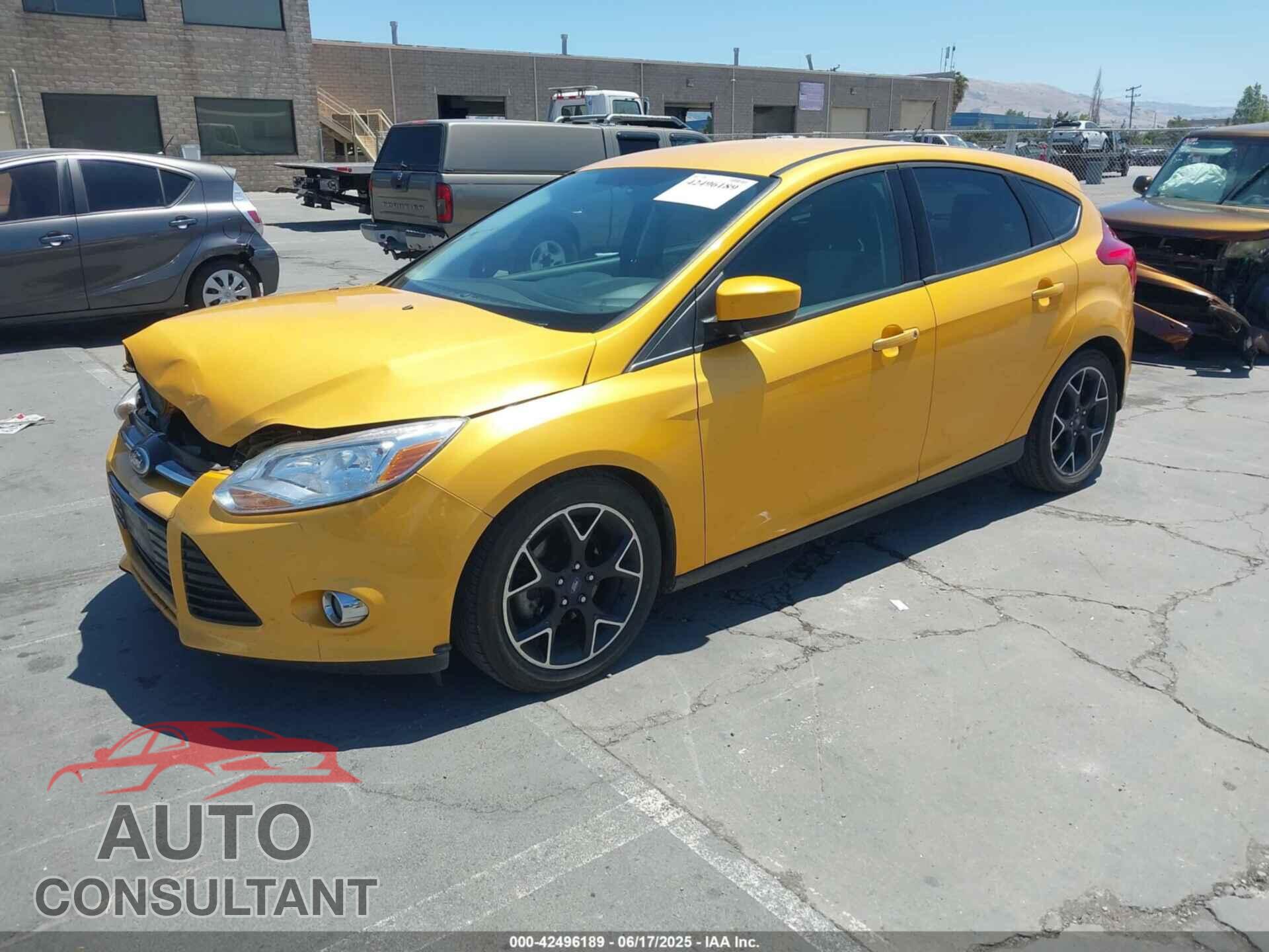 FORD FOCUS 2012 - 1FAHP3K20CL366757