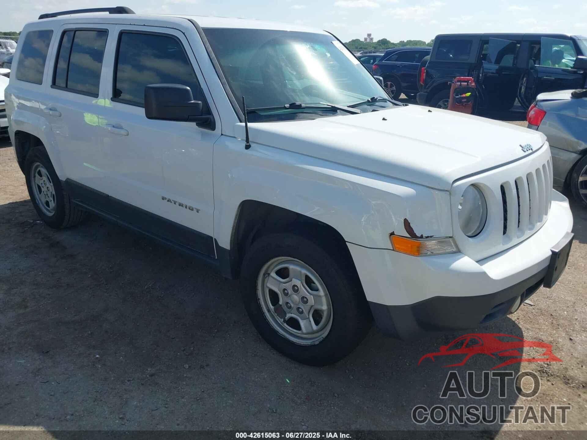 JEEP PATRIOT 2015 - 1C4NJPBA1FD334038