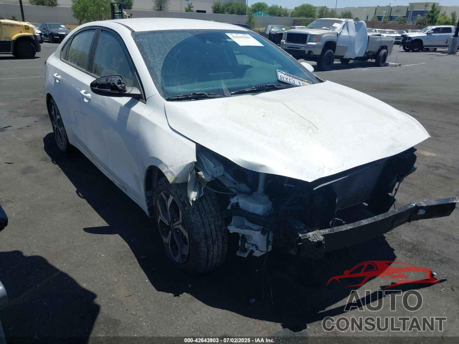 KIA FORTE 2021 - 3KPF24AD8ME403914