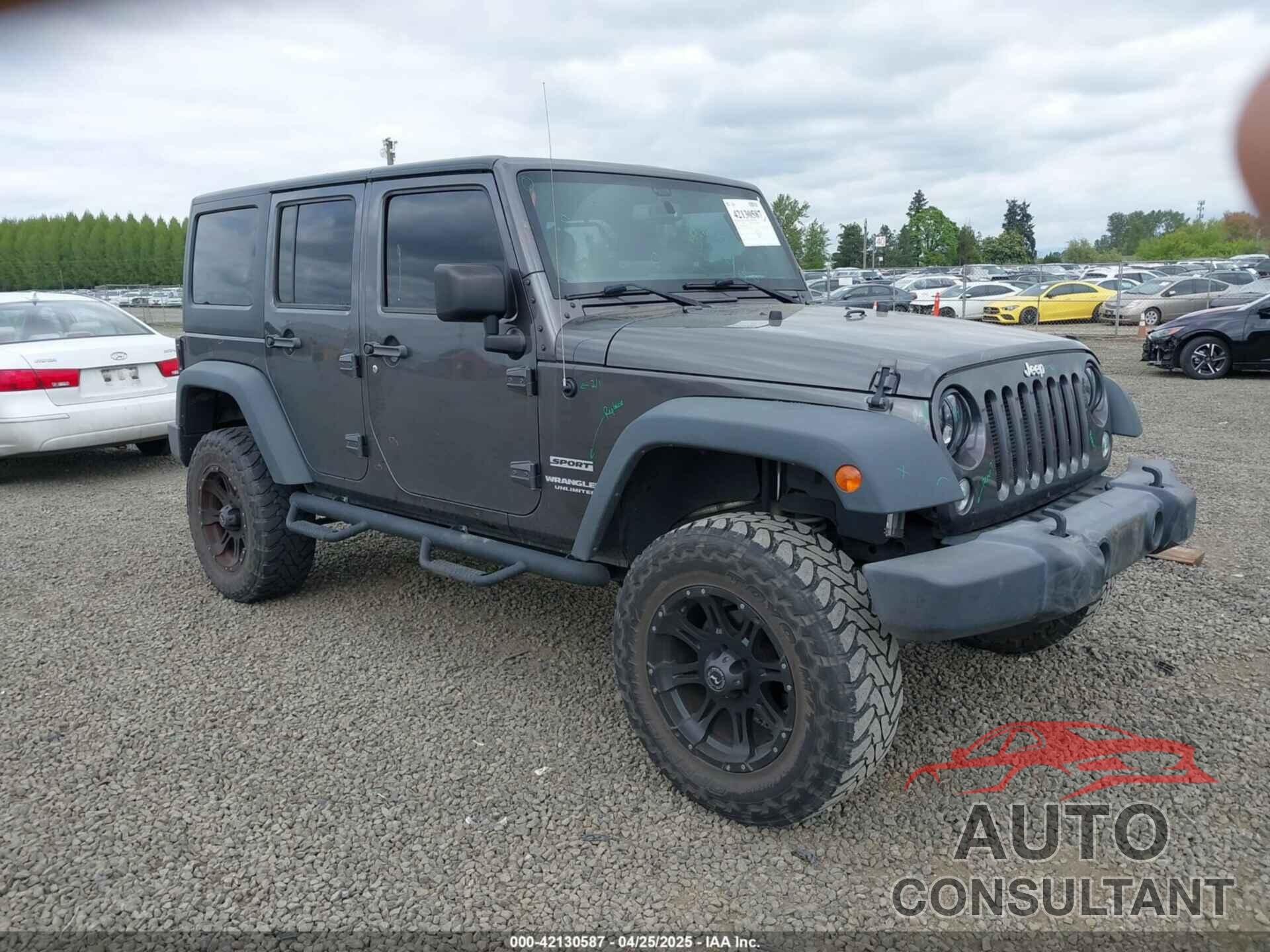 JEEP WRANGLER UNLIMITED 2016 - 1C4BJWDG6GL188709