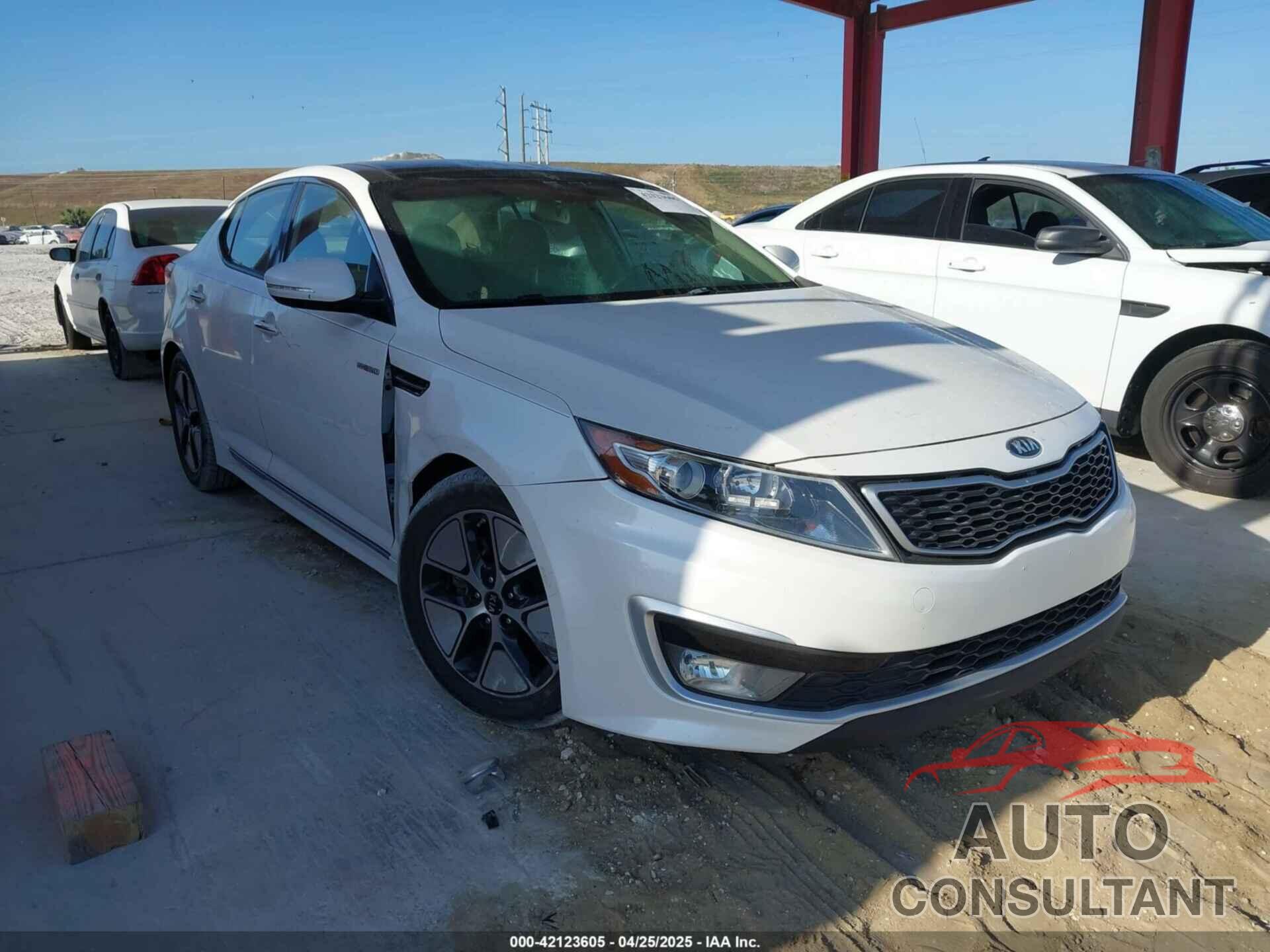 KIA OPTIMA HYBRID 2013 - KNAGM4AD0D5041441