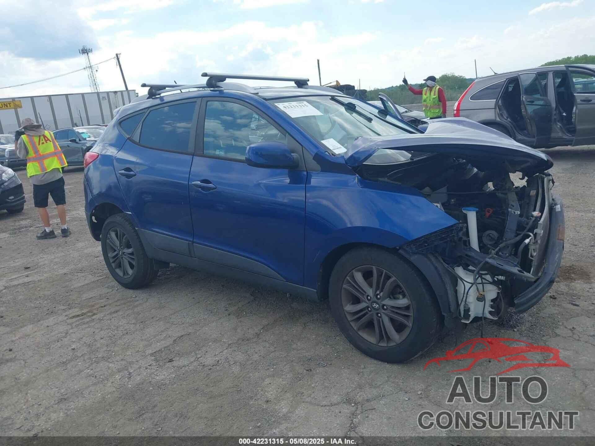 HYUNDAI TUCSON 2014 - KM8JU3AG1EU823473