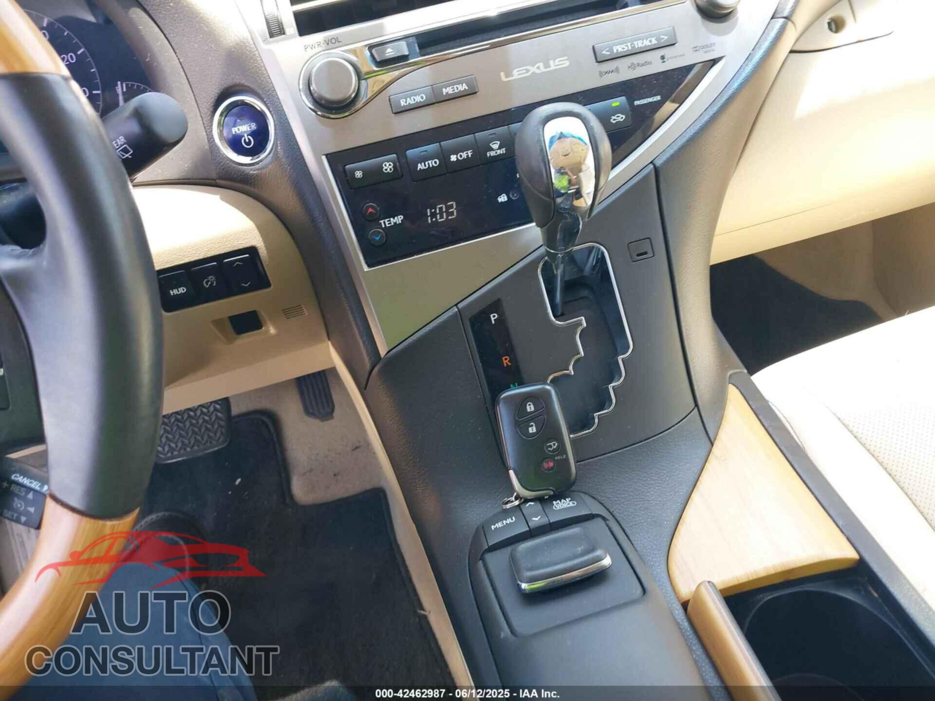 LEXUS RX 450H 2015 - 2T2BC1BA0FC007066