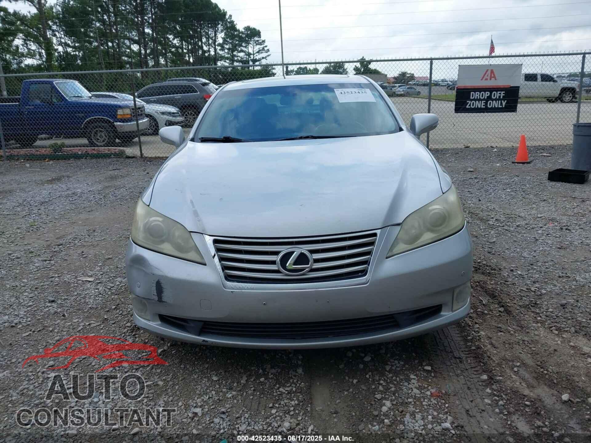LEXUS ES 350 2011 - JTHBK1EG3B2465117