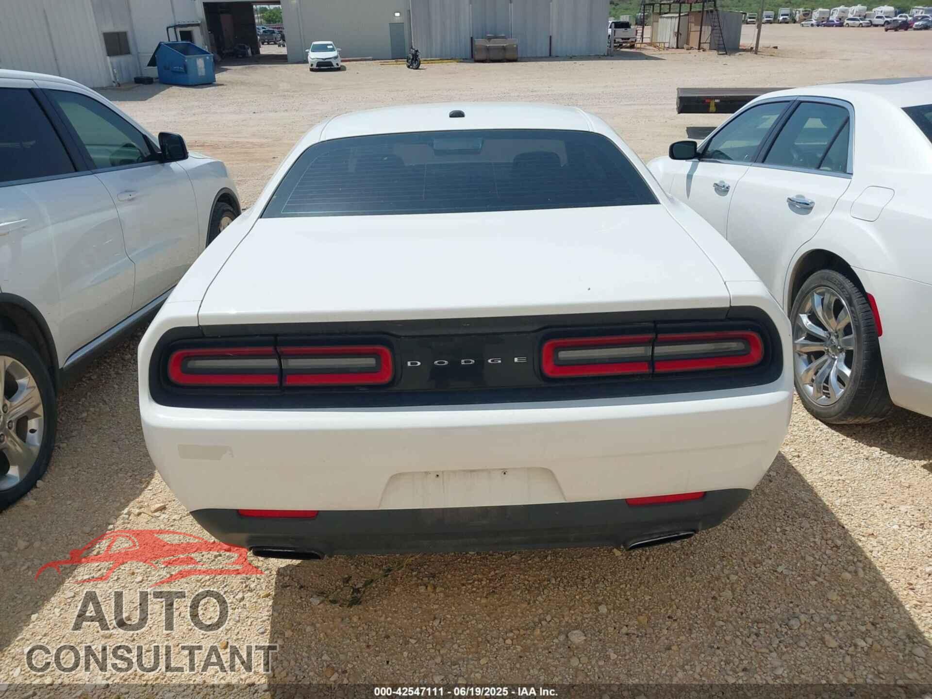 DODGE CHALLENGER 2016 - 2C3CDZAG4GH183737