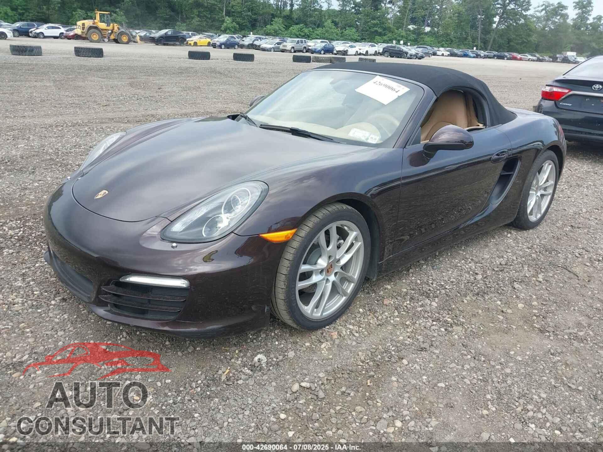 PORSCHE BOXSTER 2014 - WP0CA2A81ES121030
