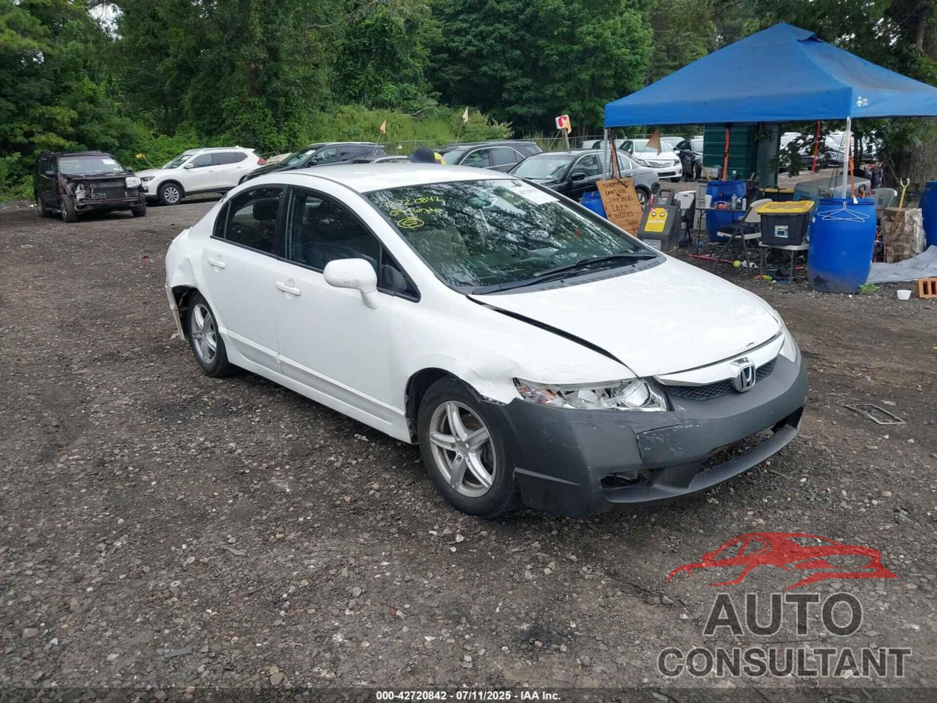 HONDA CIVIC 2009 - 2HGFA165X9H369622