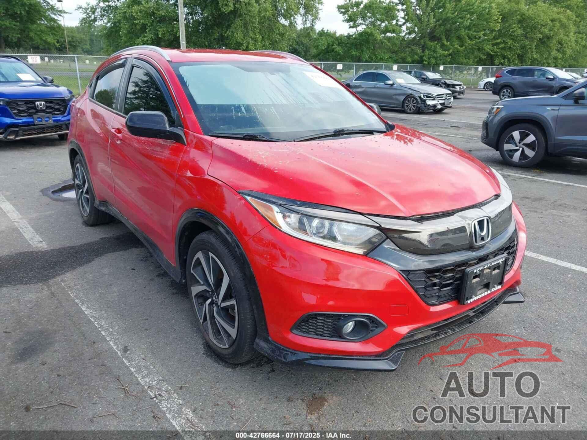 HONDA HR-V 2019 - 3CZRU6H14KG729252