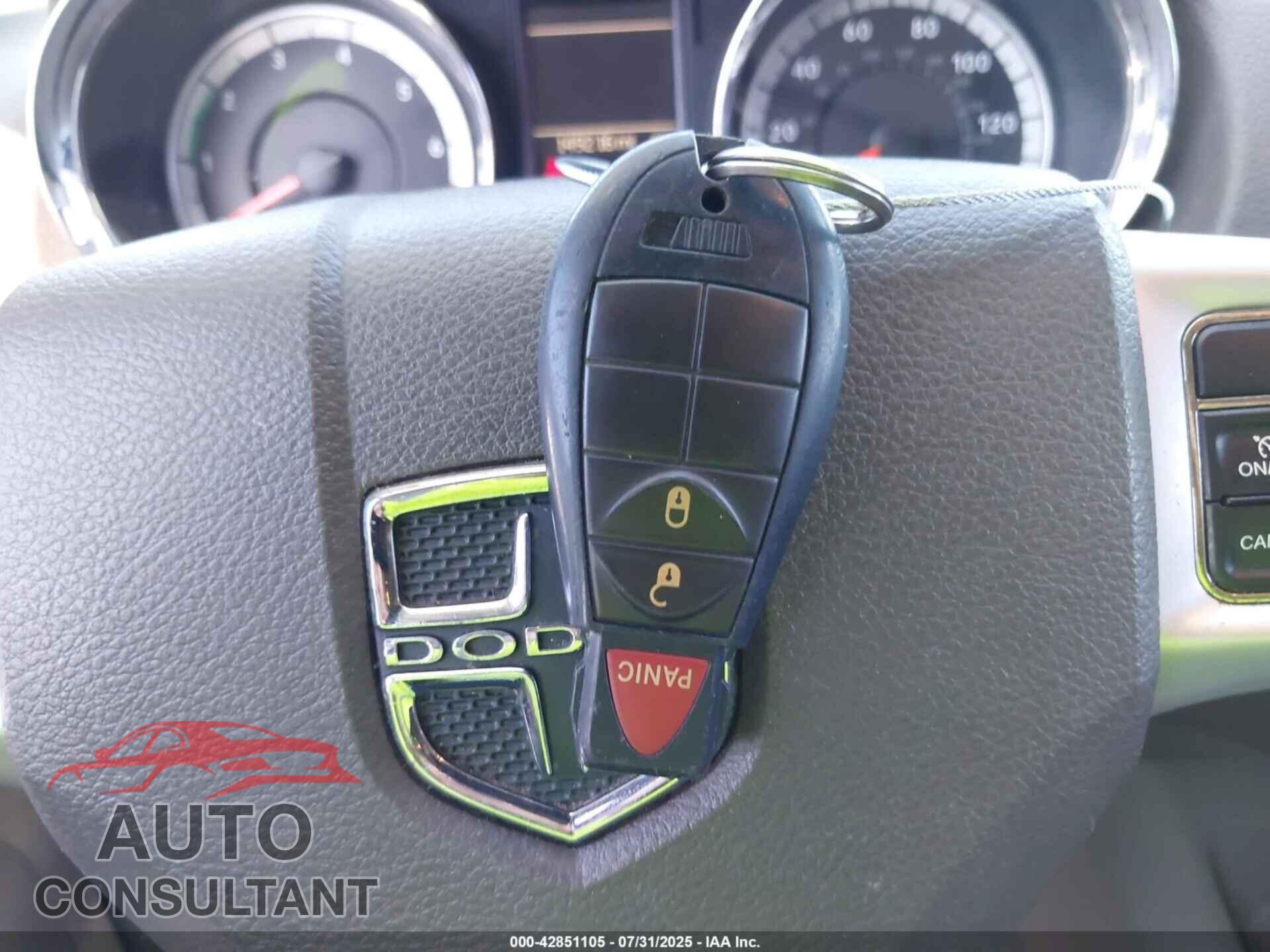 DODGE DURANGO 2013 - 1C4RDHAGXDC680418